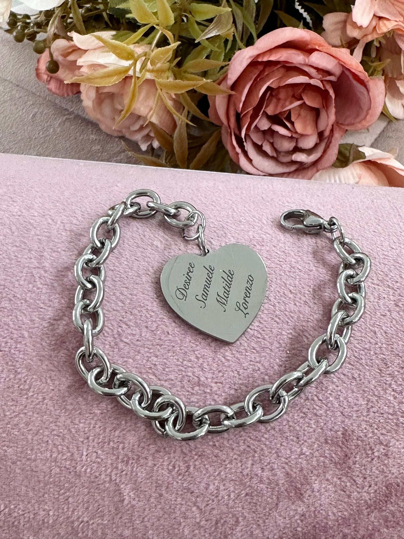 BRACCIALE big heart personalizzabile