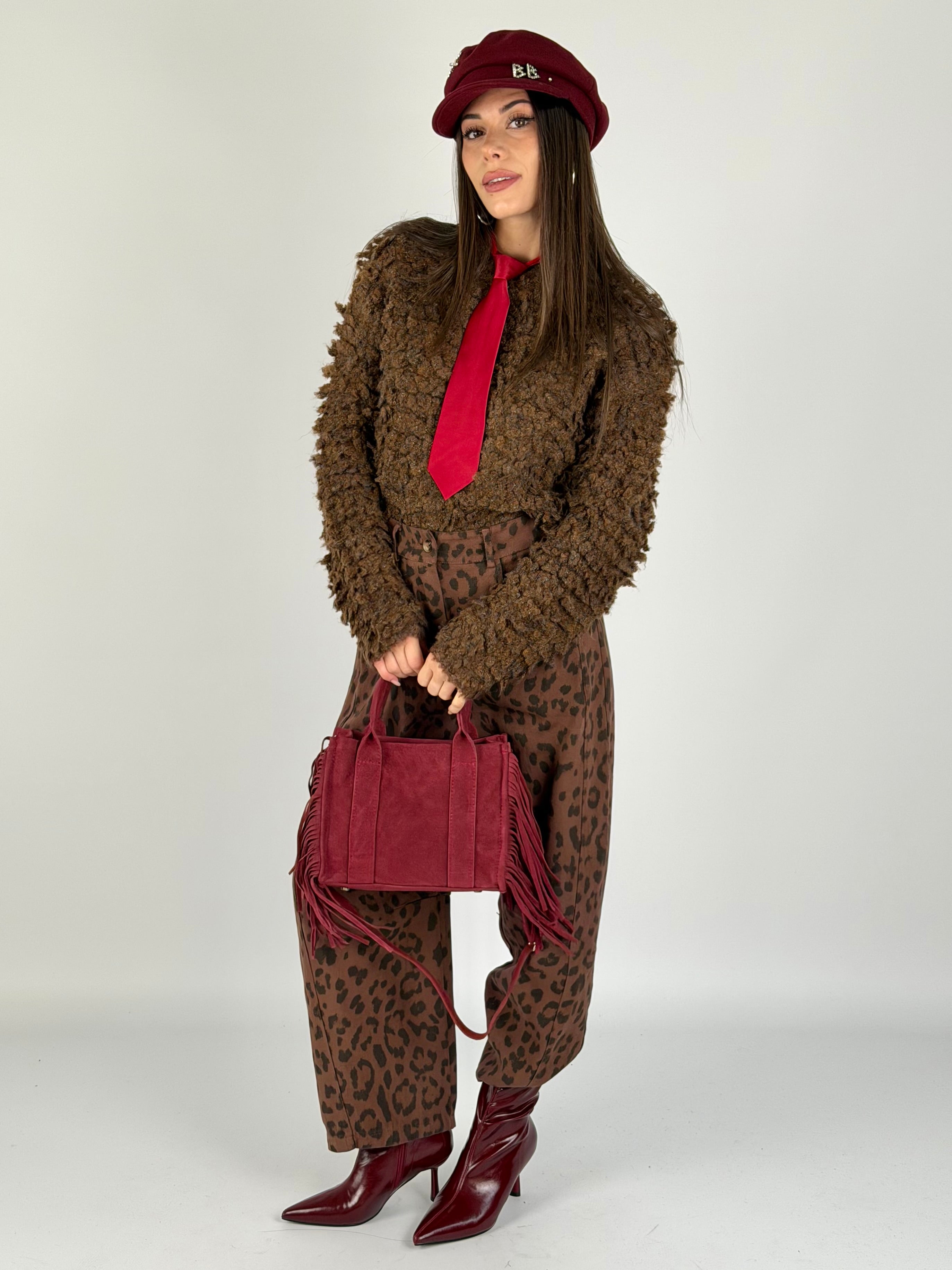 Pantalone Leopard moro