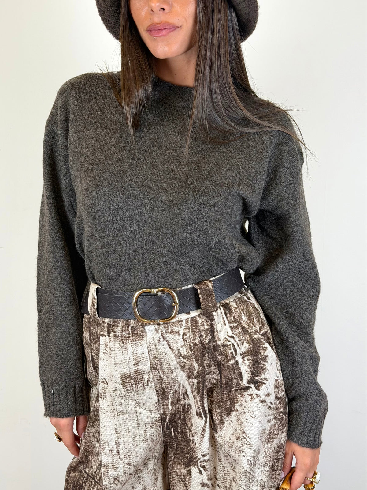 Maglia Neutral Chic moro