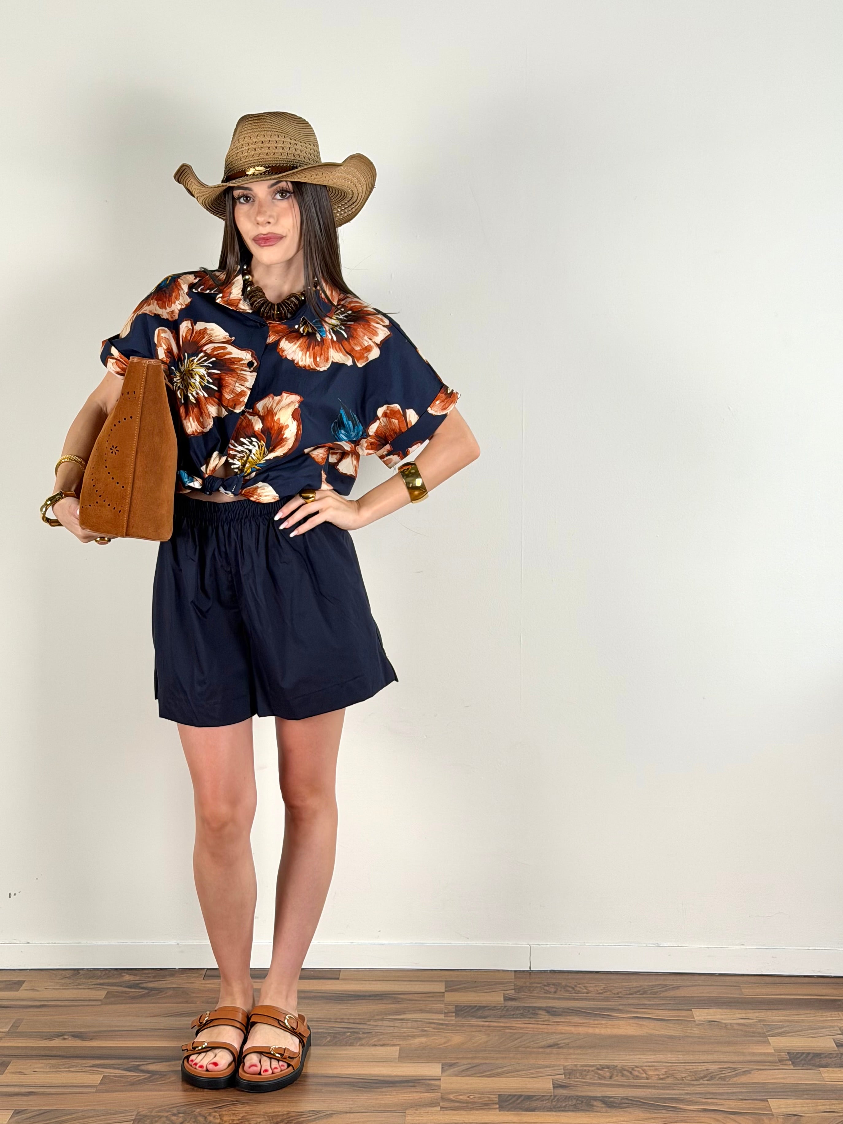 Pantalone Monday blu