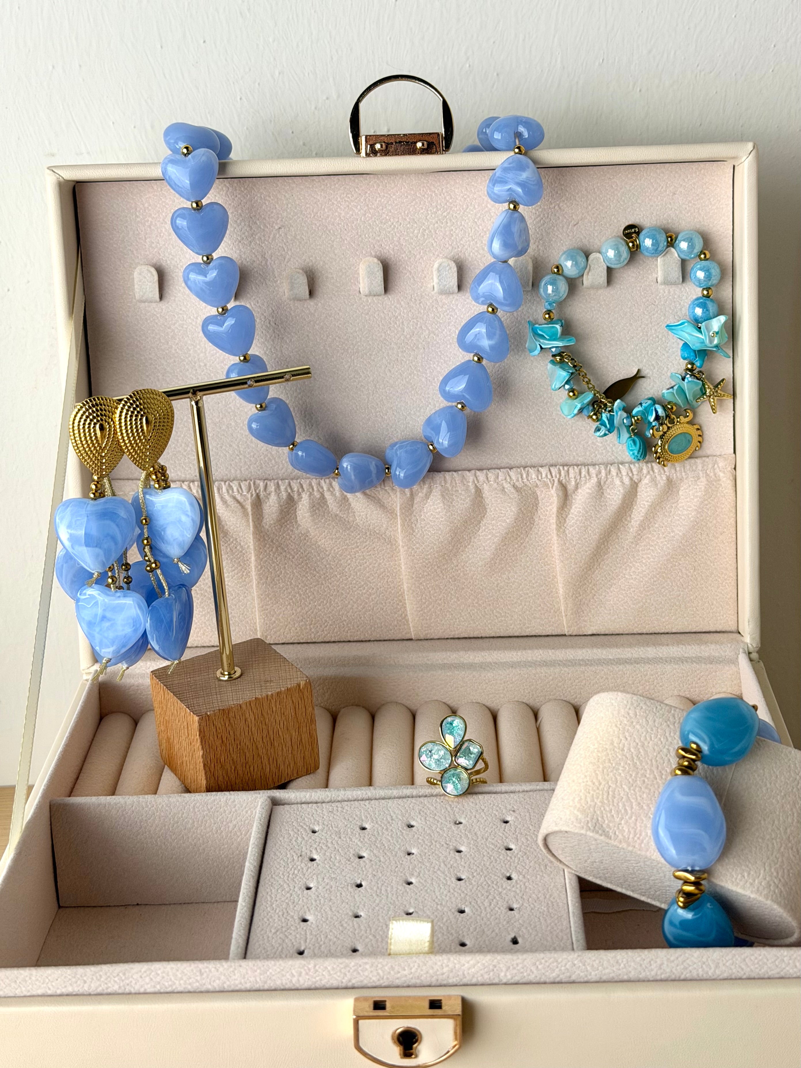 Bracciale Origami celeste - collezione ORIGAMI