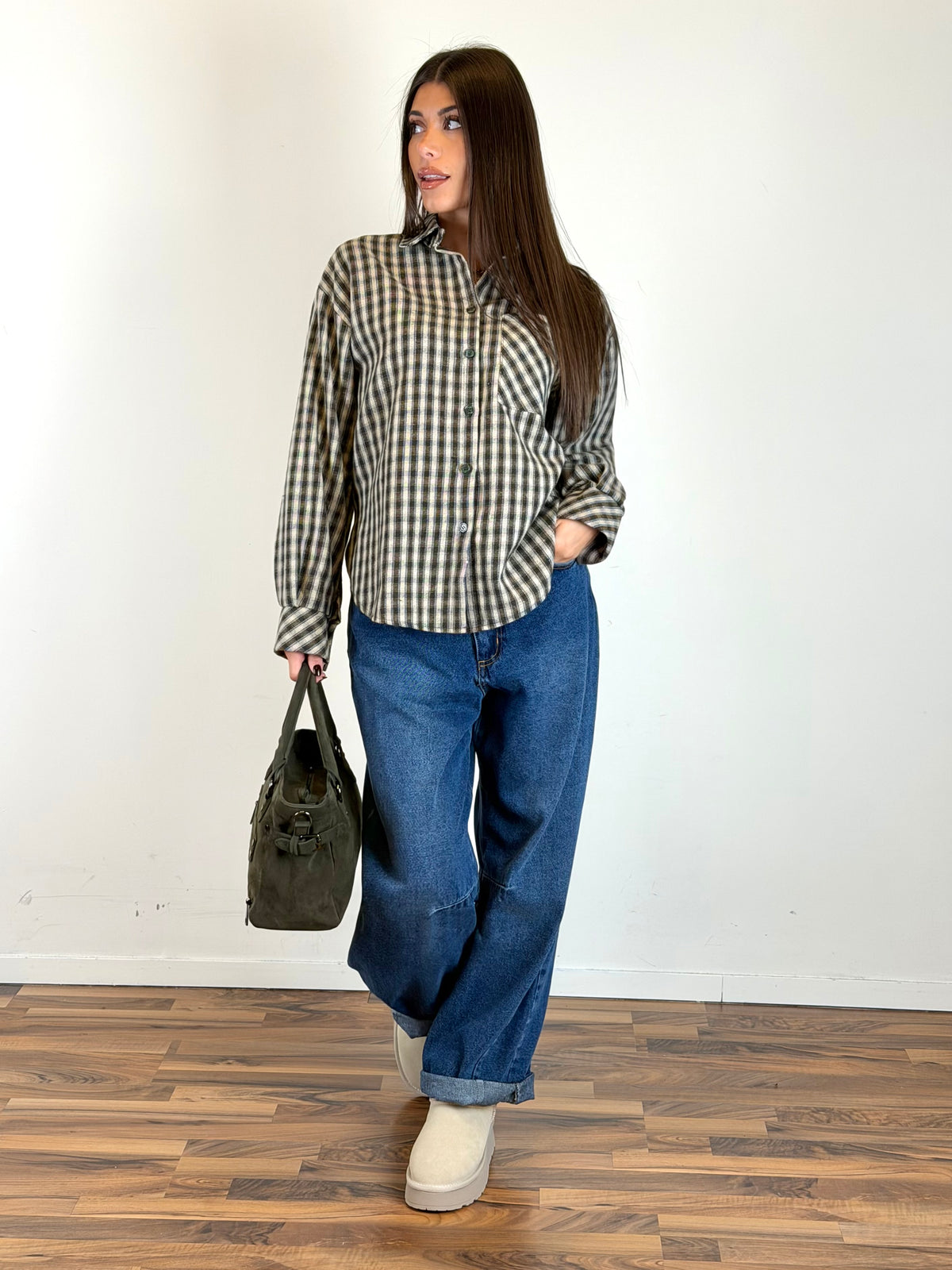 Camicia Boulevard verde
