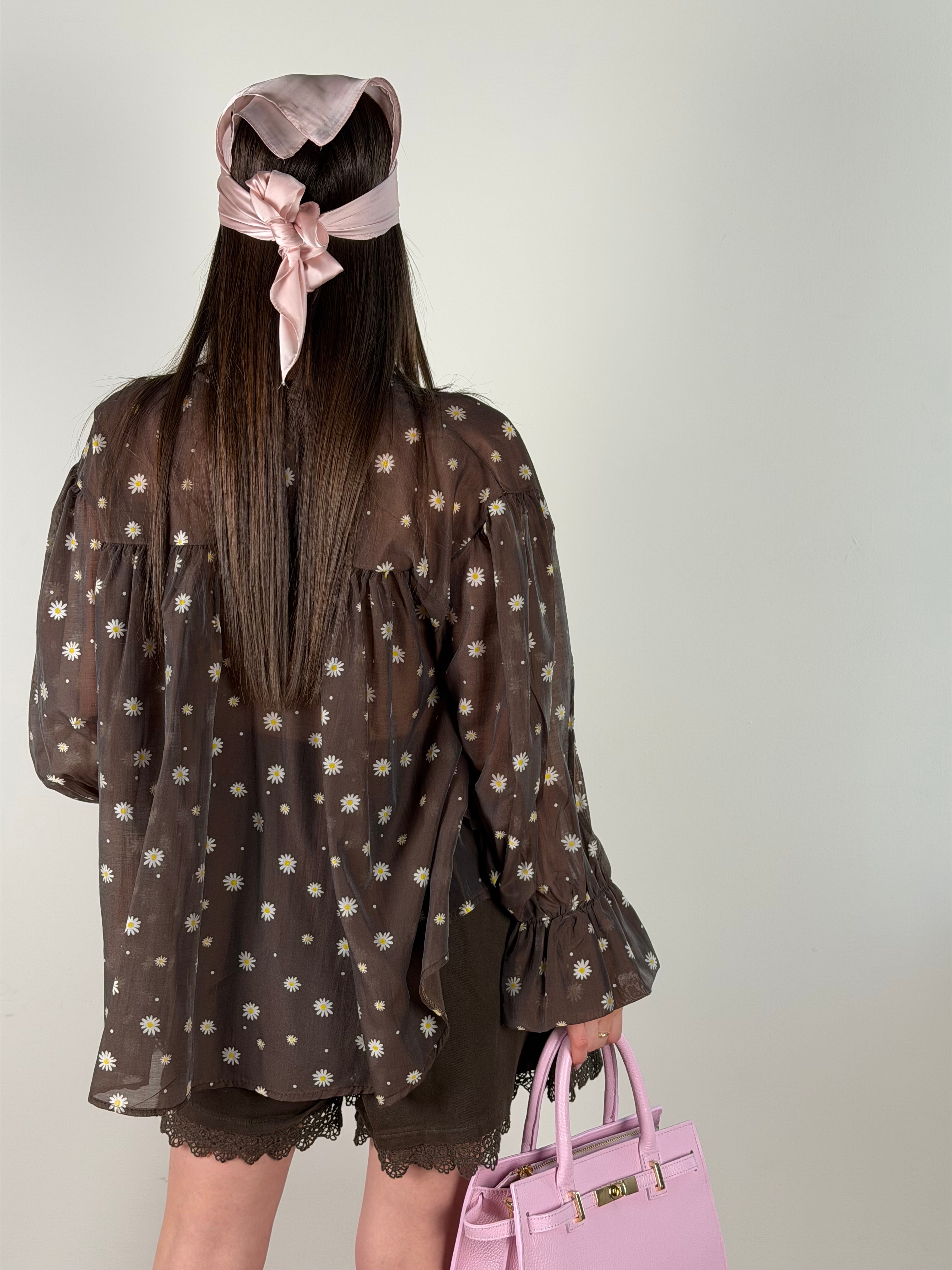 Camicia Margherite moro