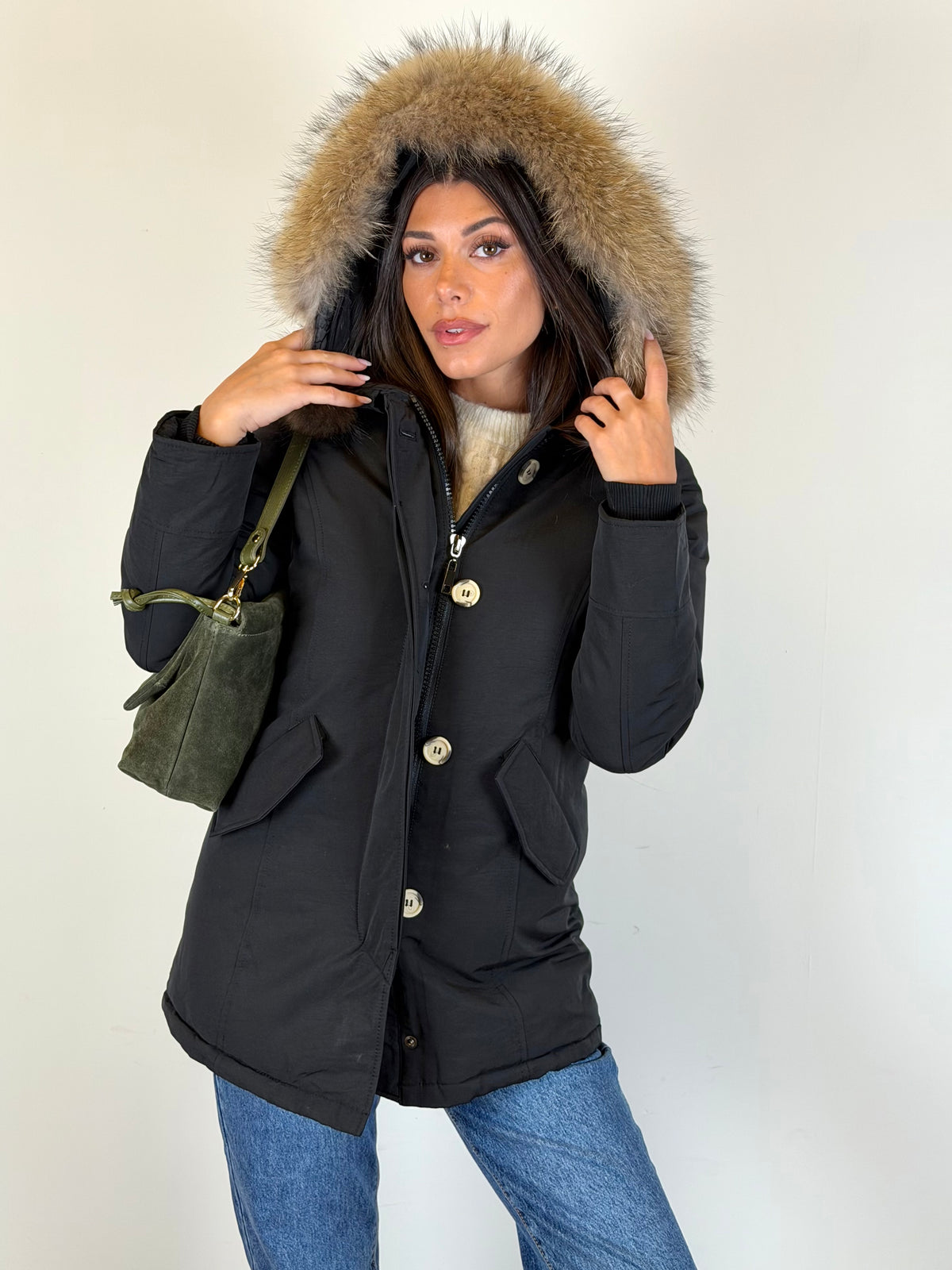 Parka nero