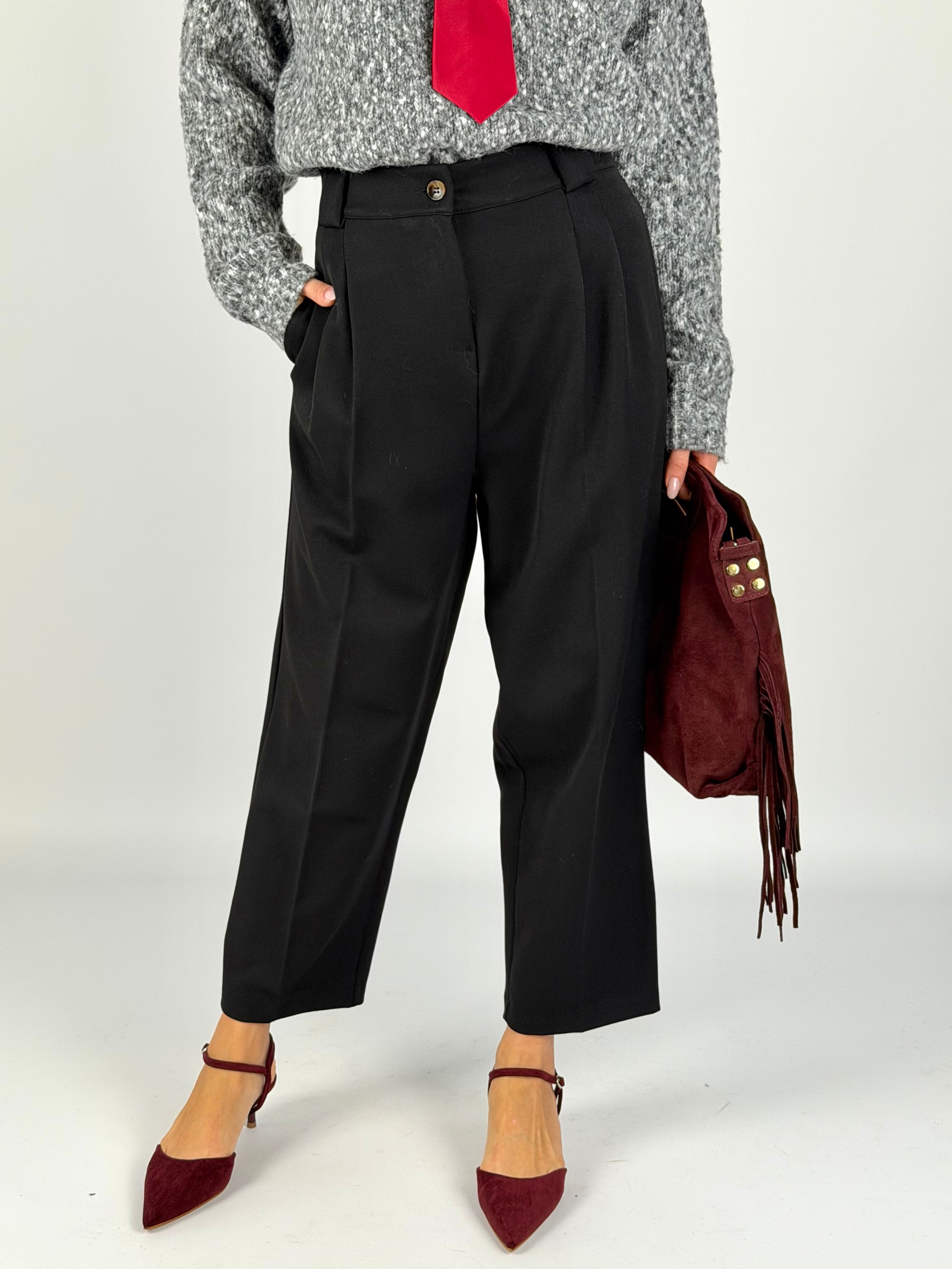 Pantalone Amanda nero