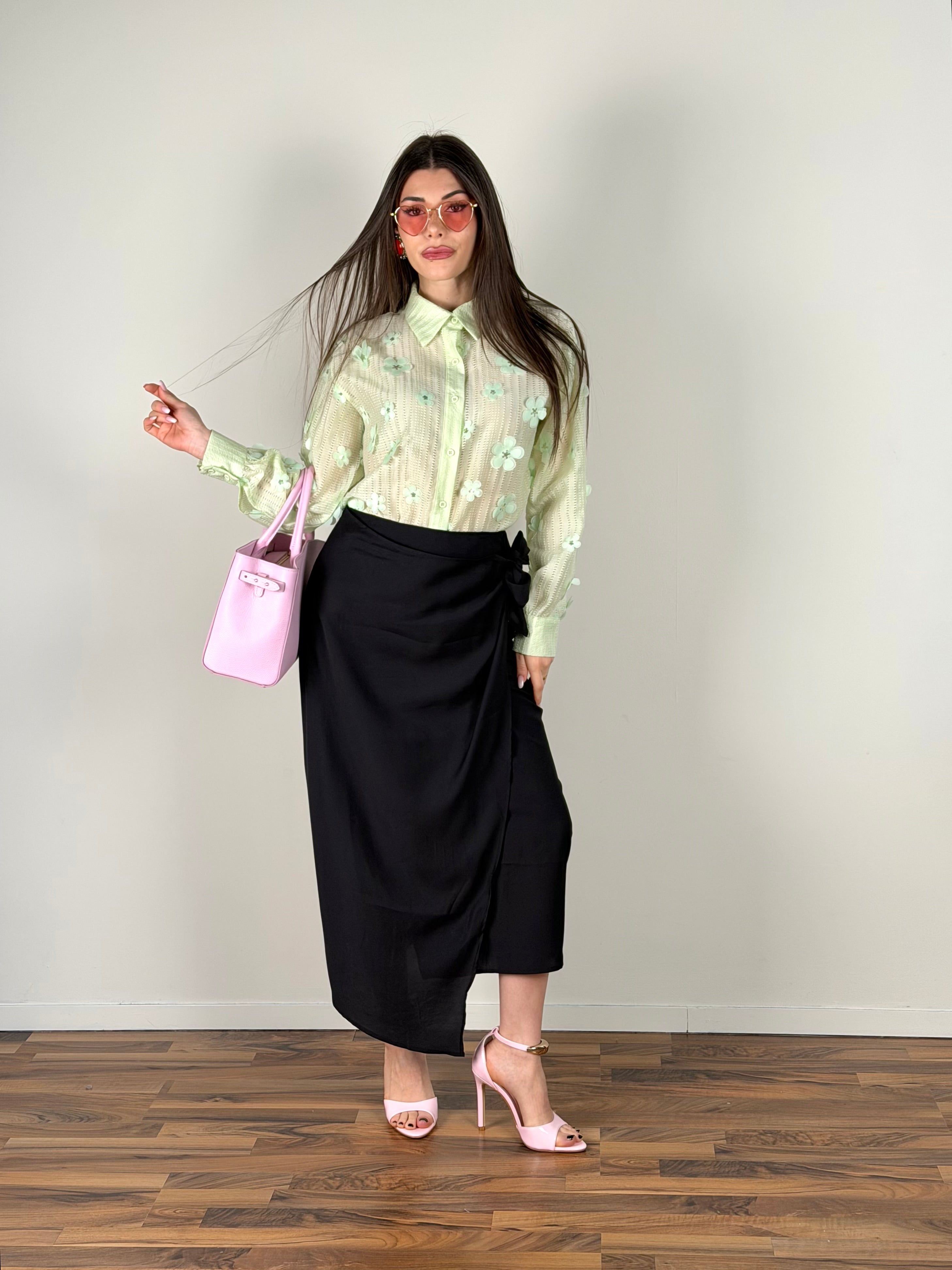 Camicia Lulù verde