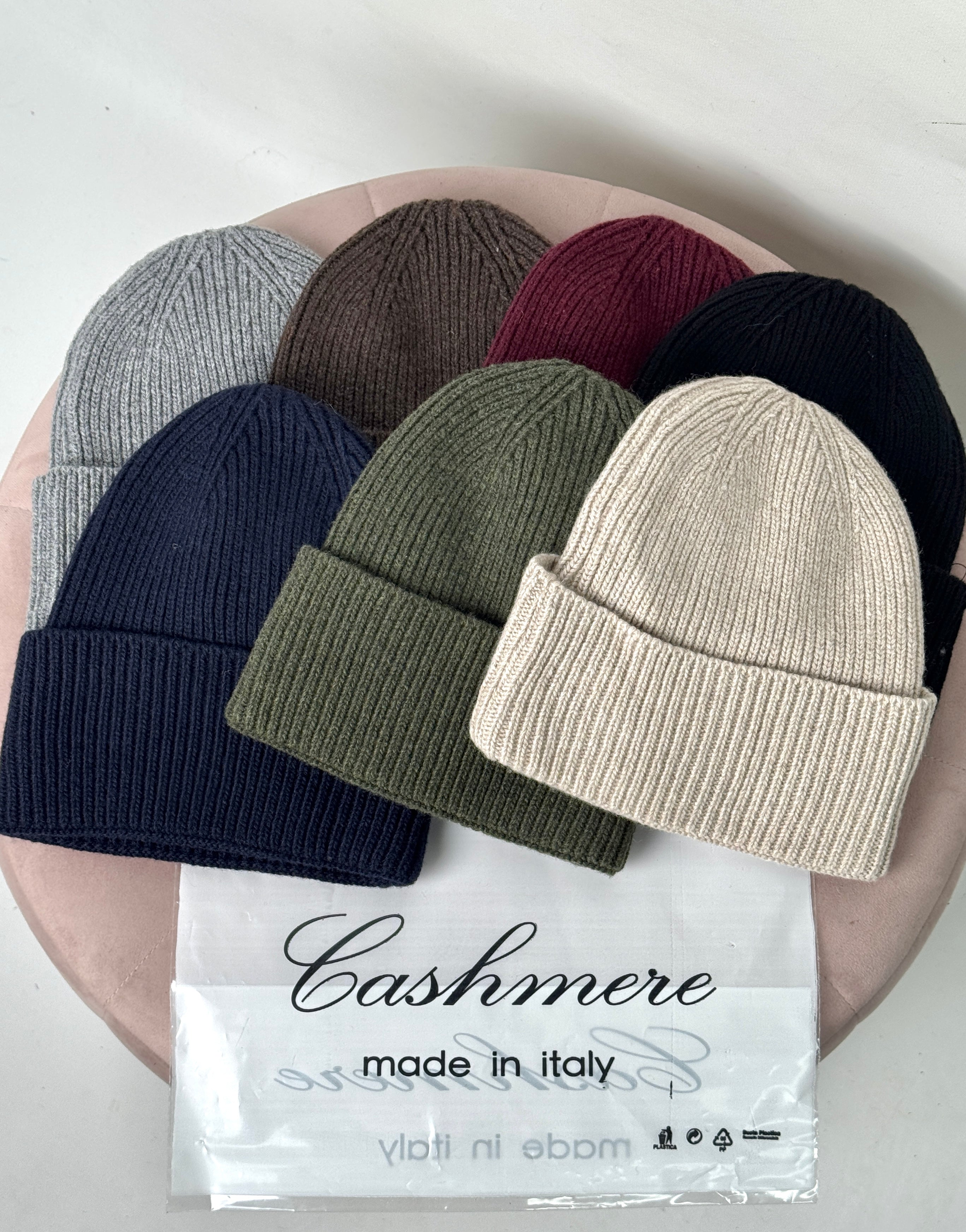 Cappello Cashmere - 7 colori