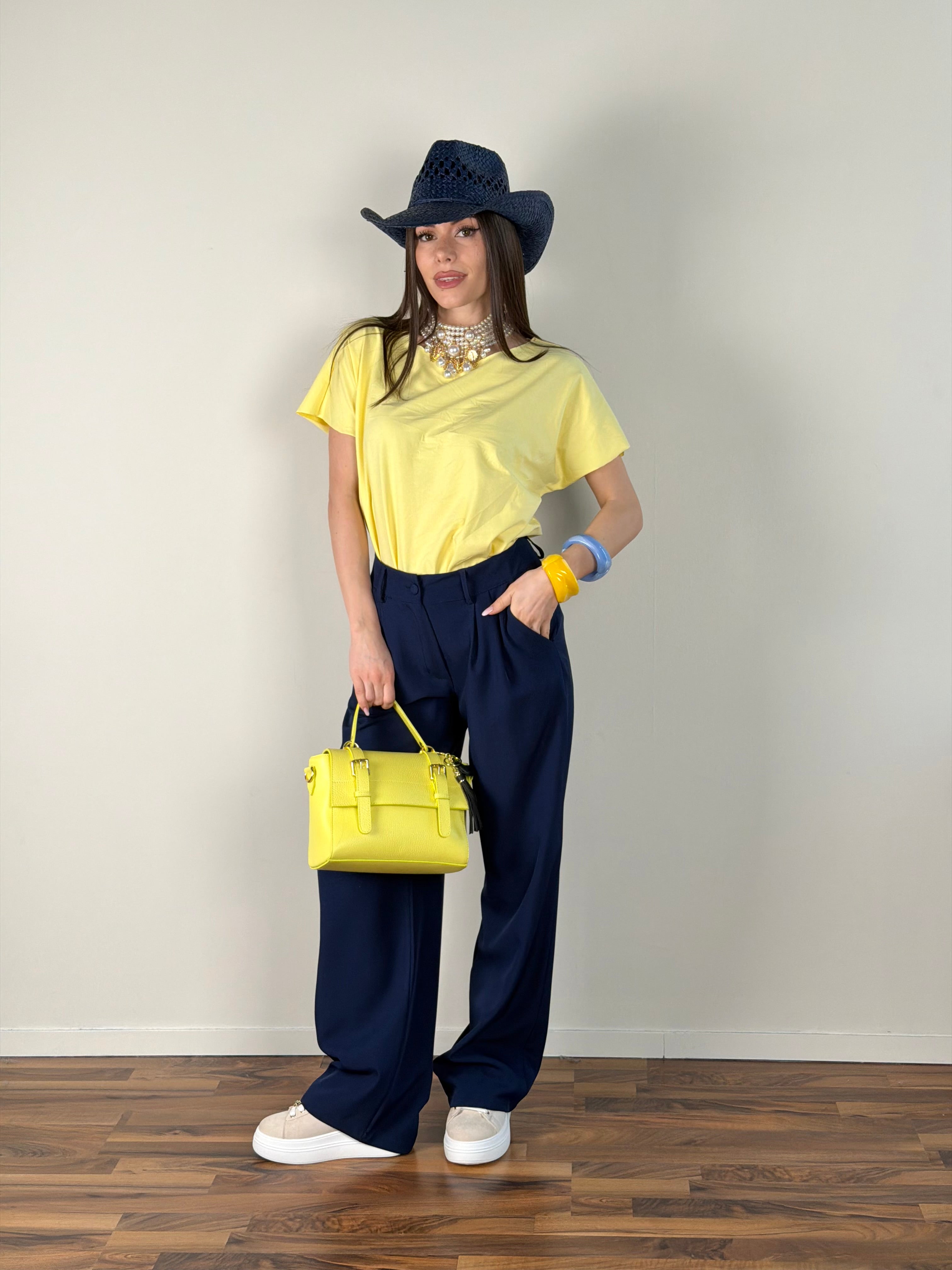 Pantalone Luxe blu
