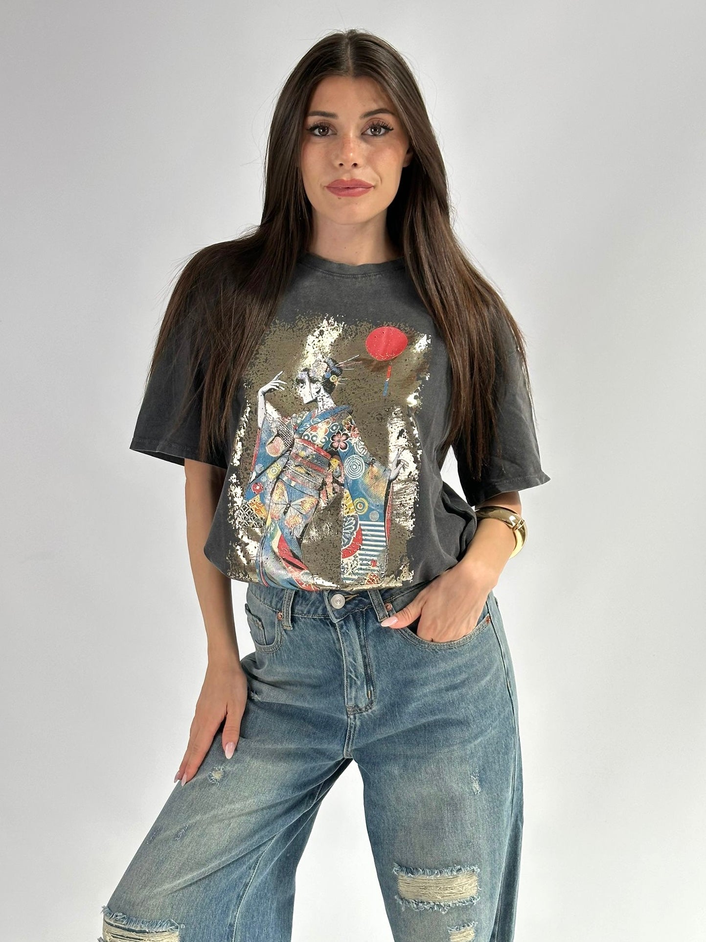 T-shirt premium 100% cotone Japane