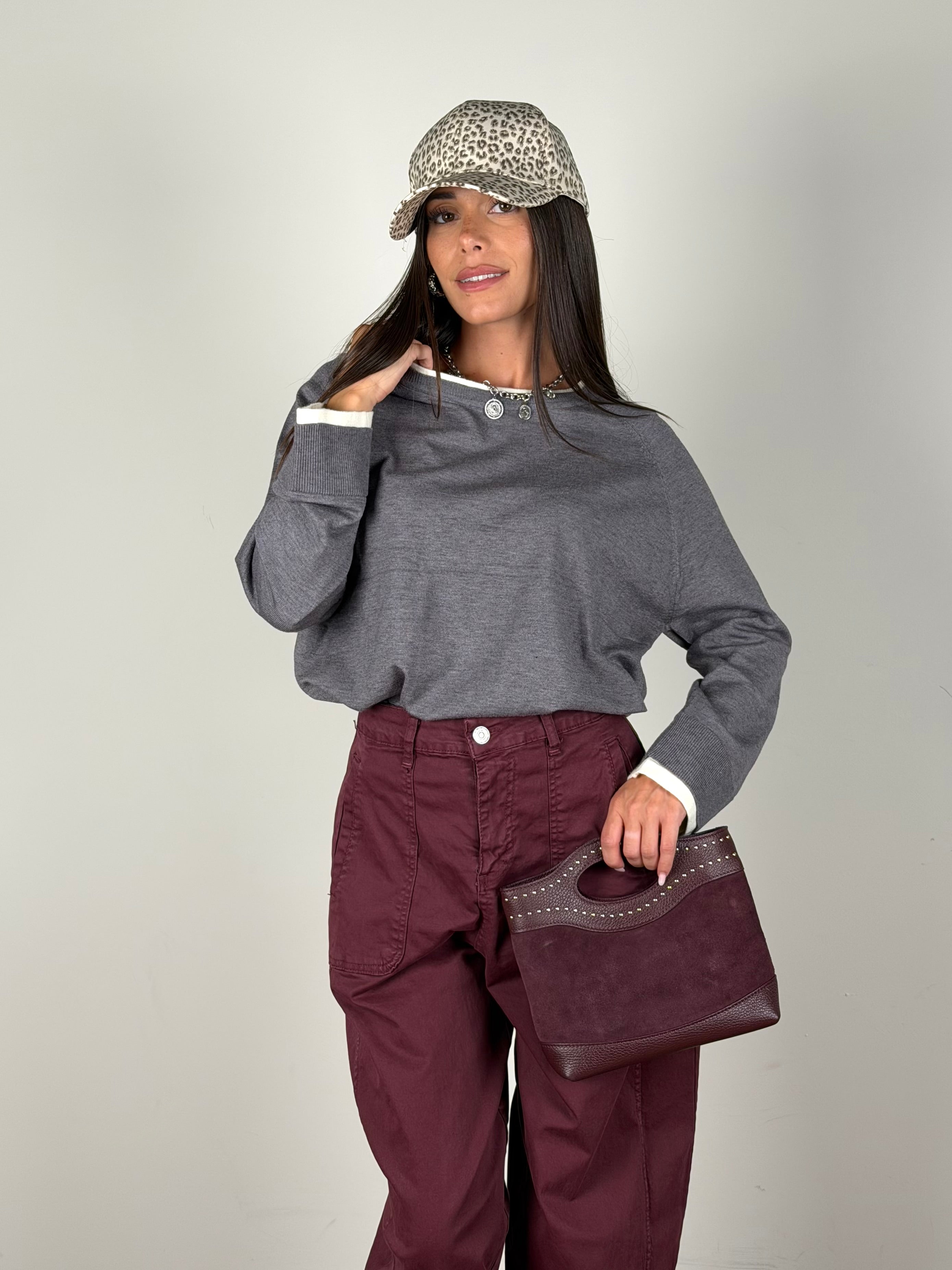Maglia Corinne grigio