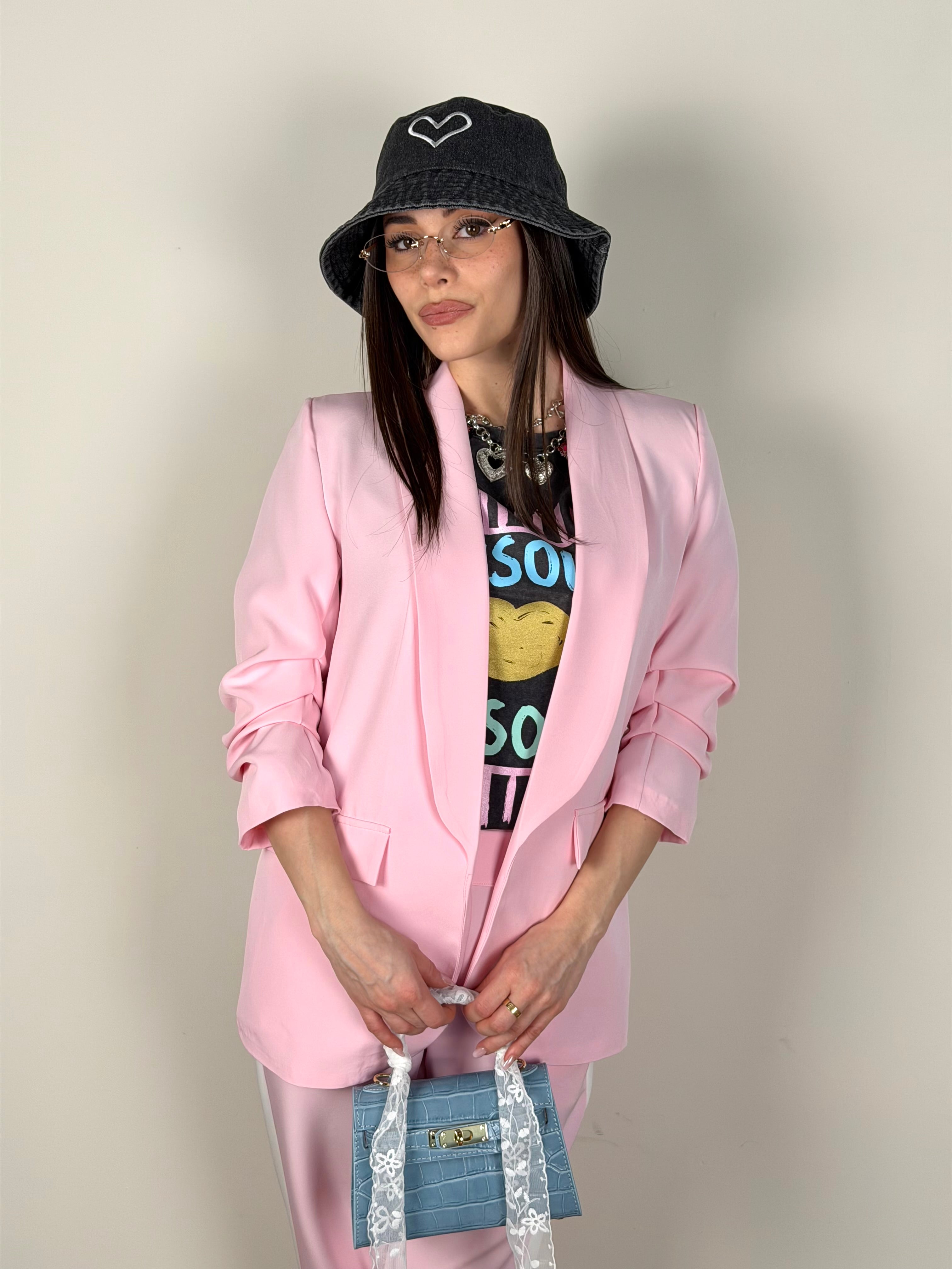 Completo YLE rosa chiaro