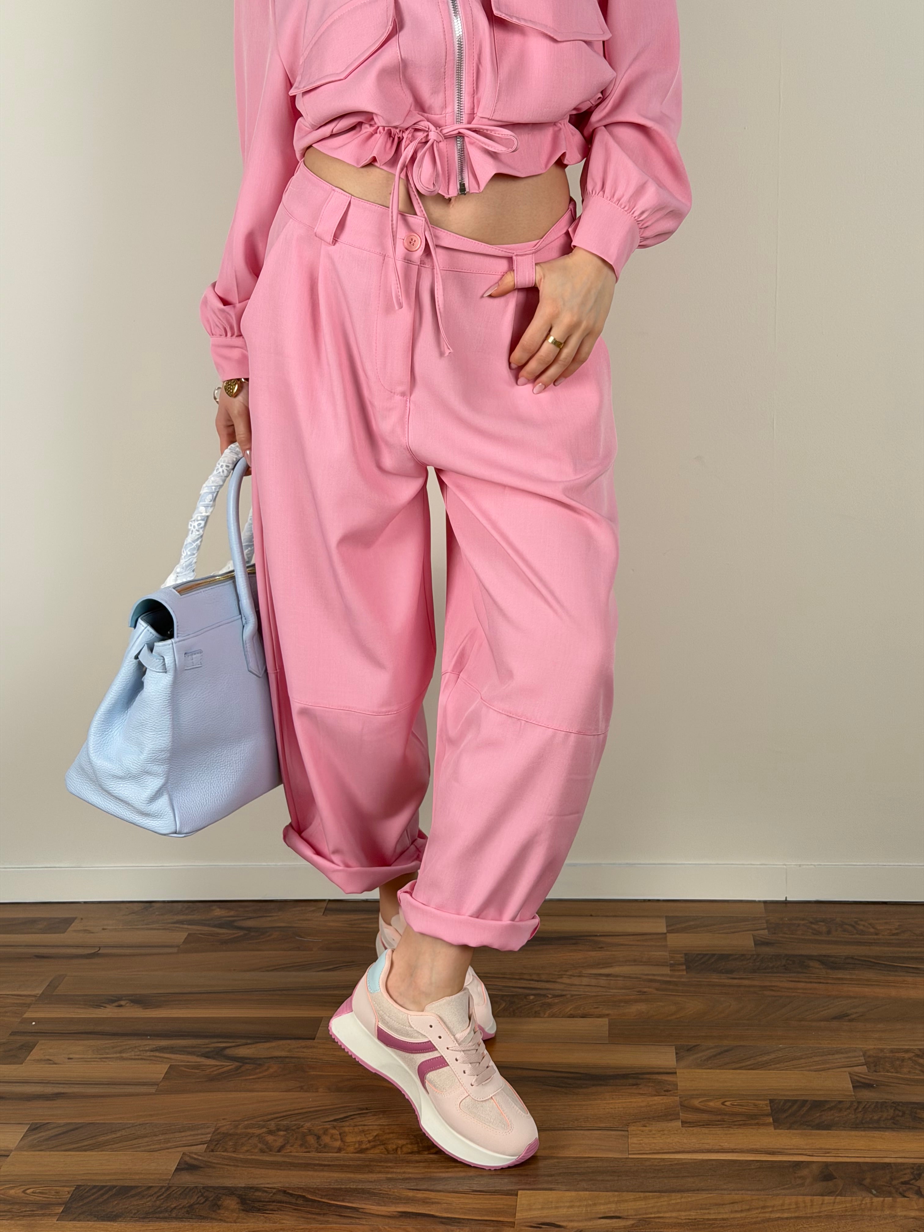 Pantalone Sally rosa