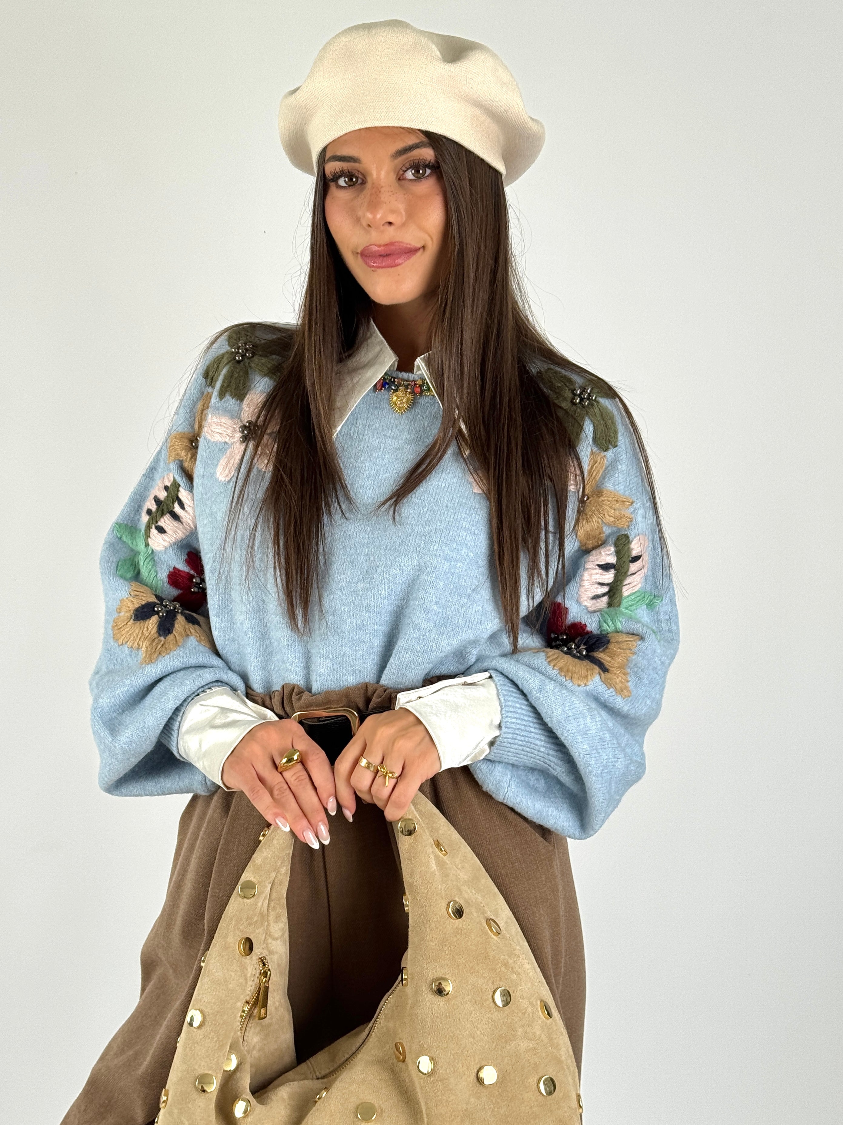 Maglia Fatima celeste