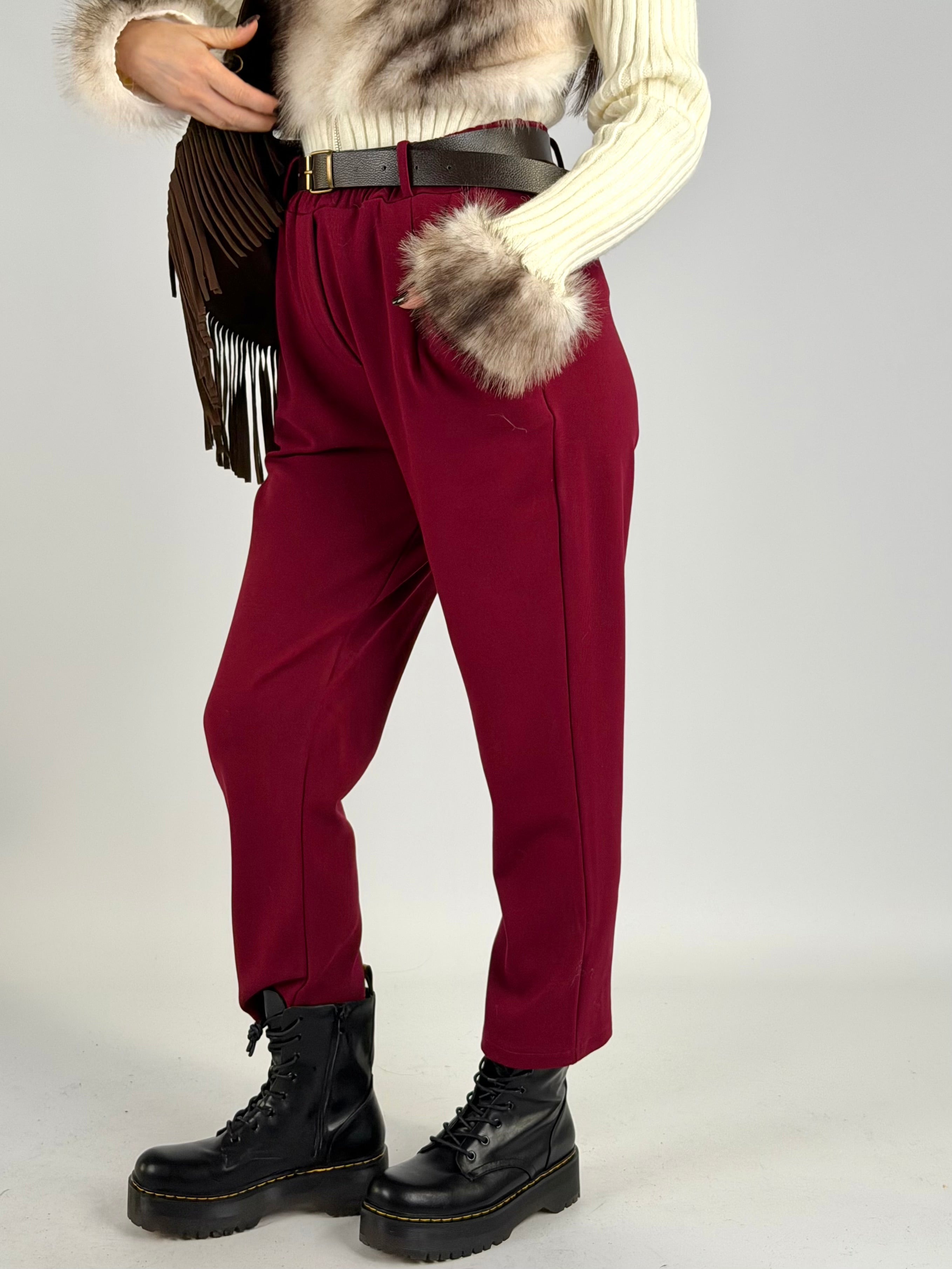 Pantalone Bangkok bordeaux