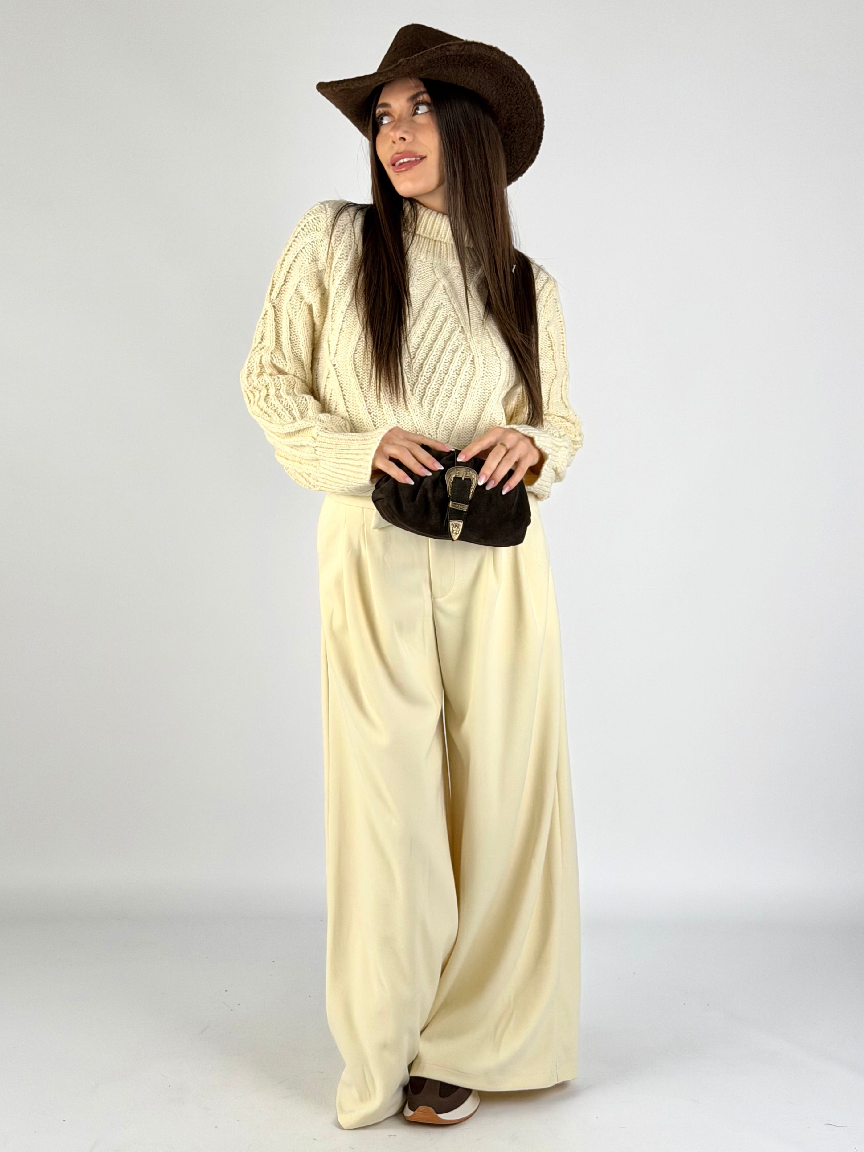 Pantalone Office panna