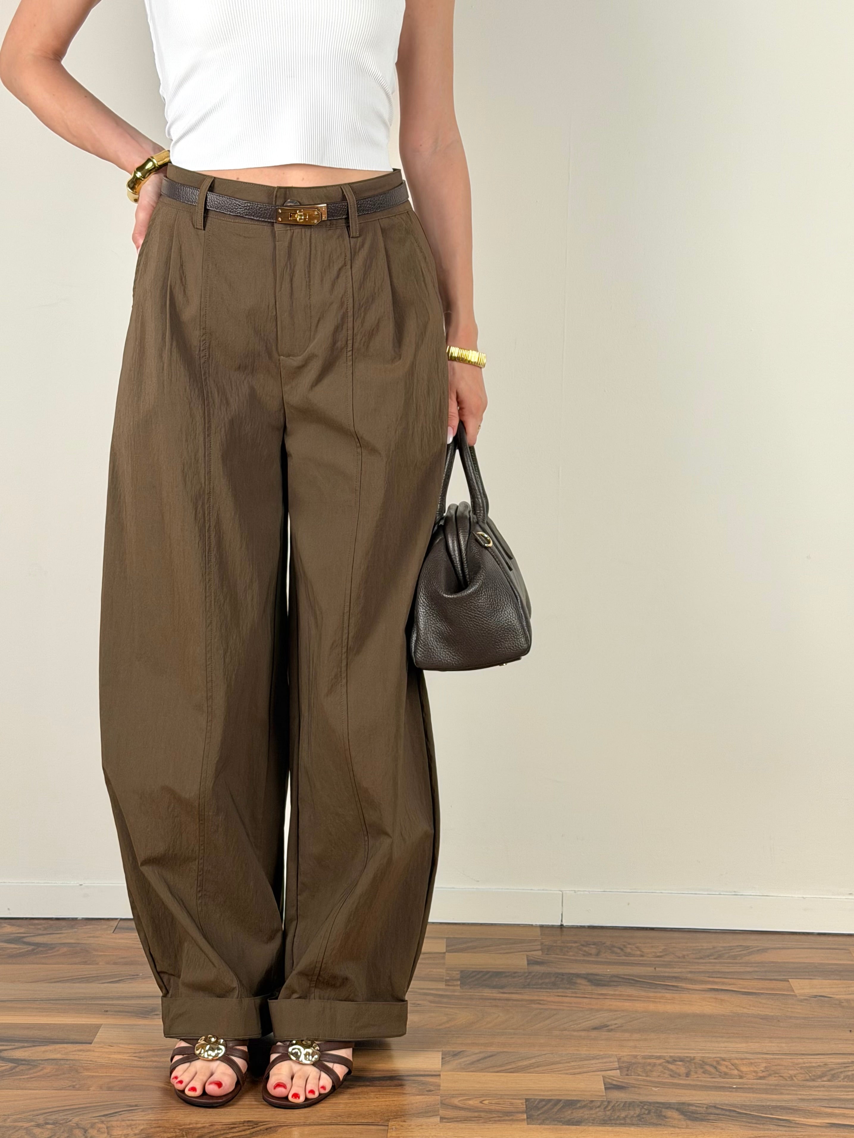Pantalone Lisa moro