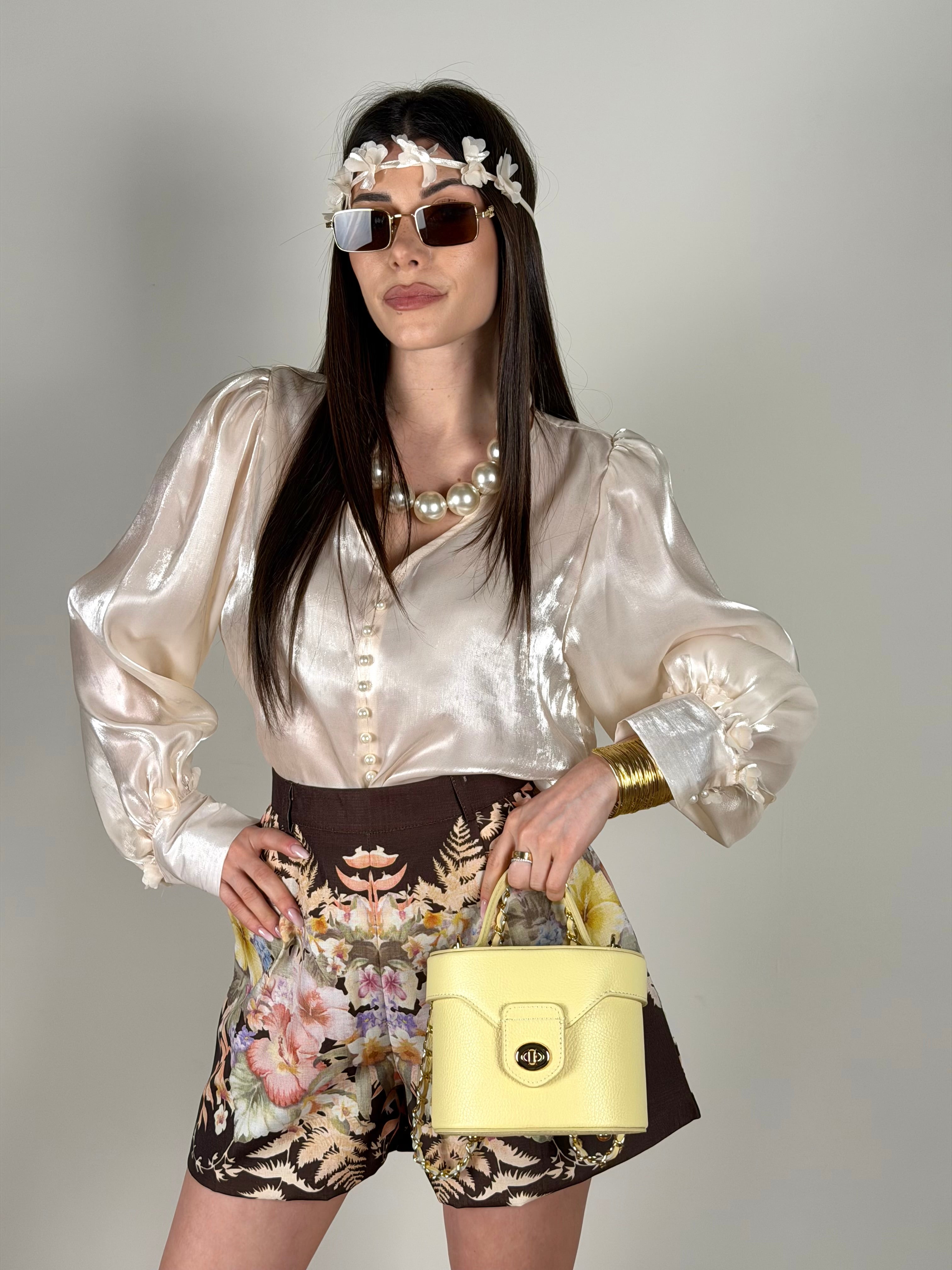 Camicia Cristel beige