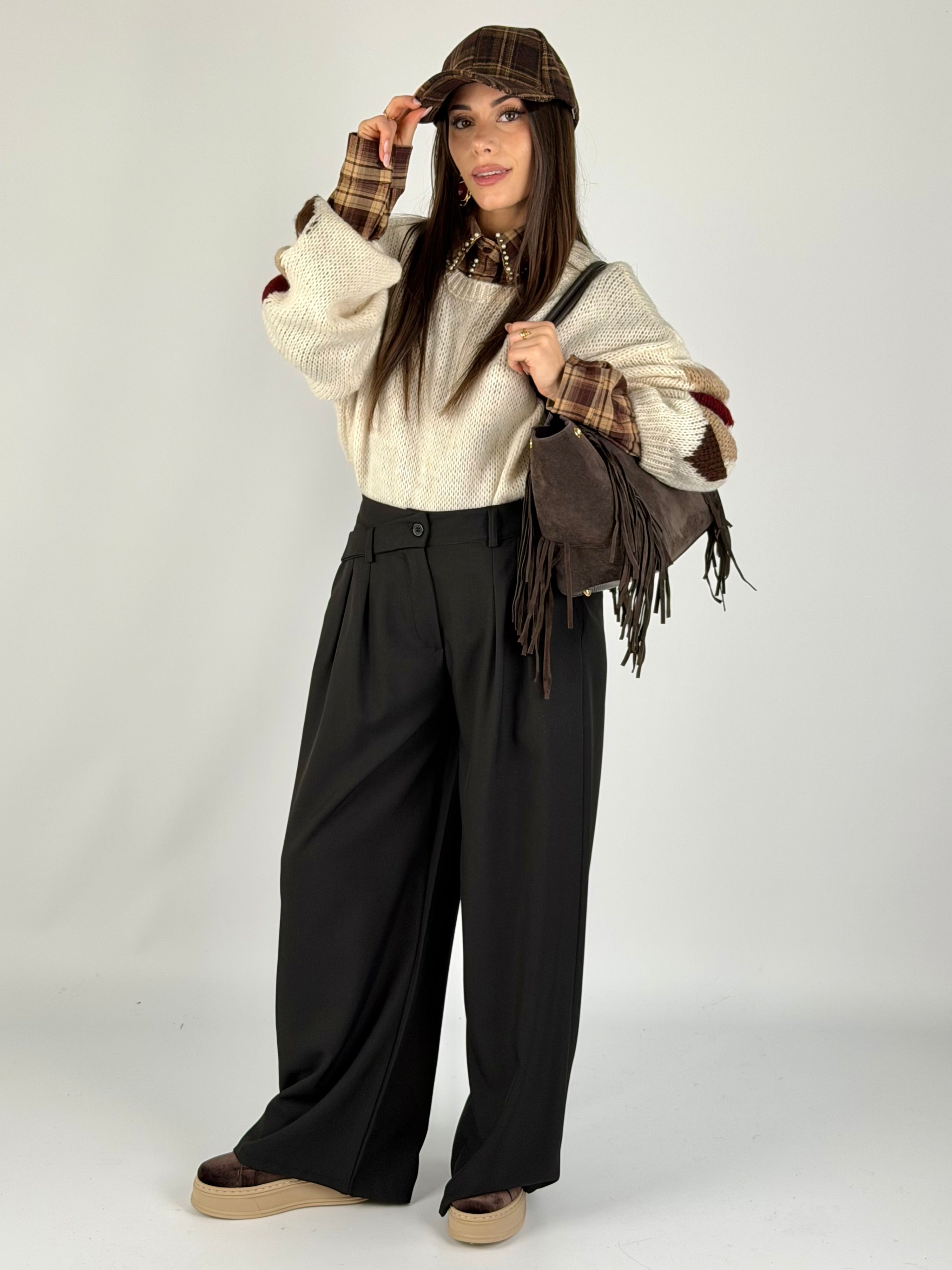 Pantalone Elettra nero