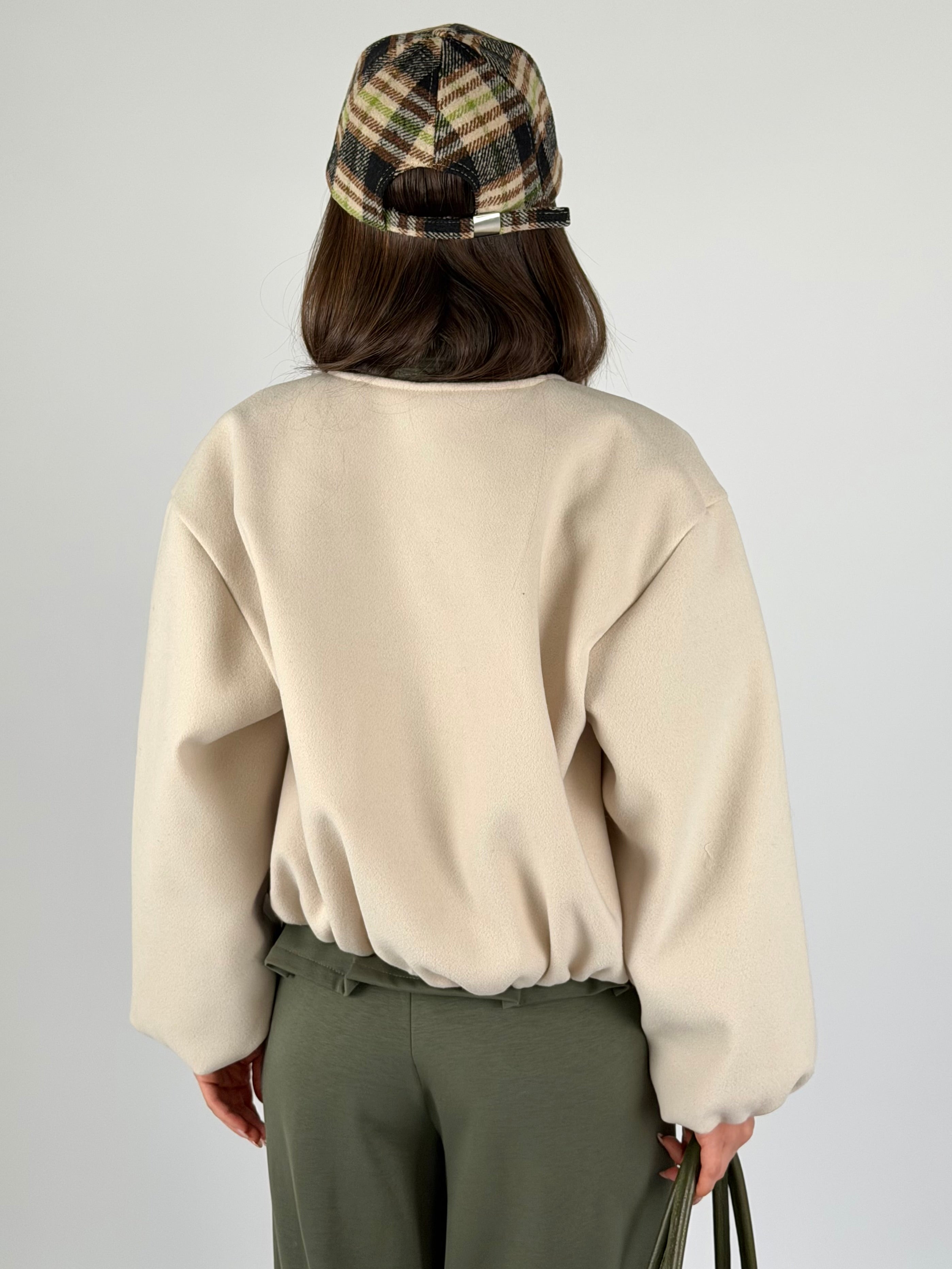 cappotto bomber Anisa beige