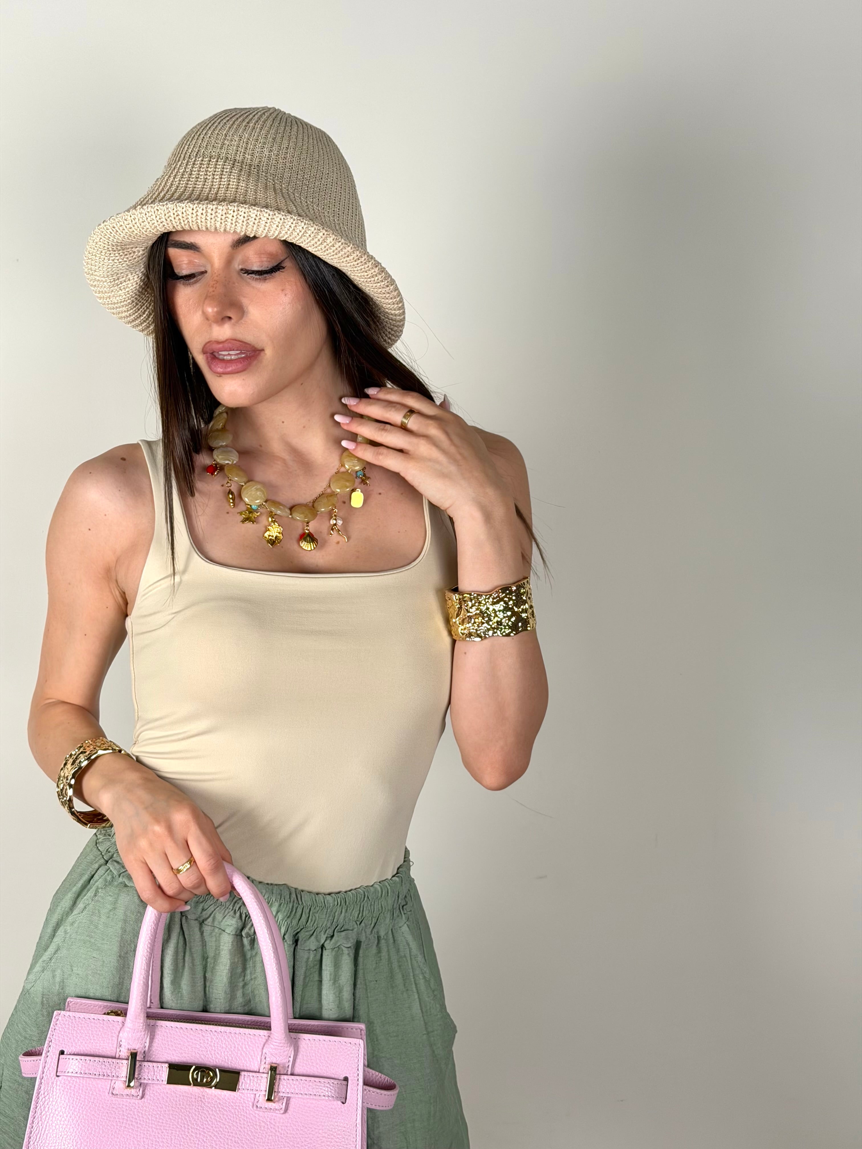 Top Alessia beige