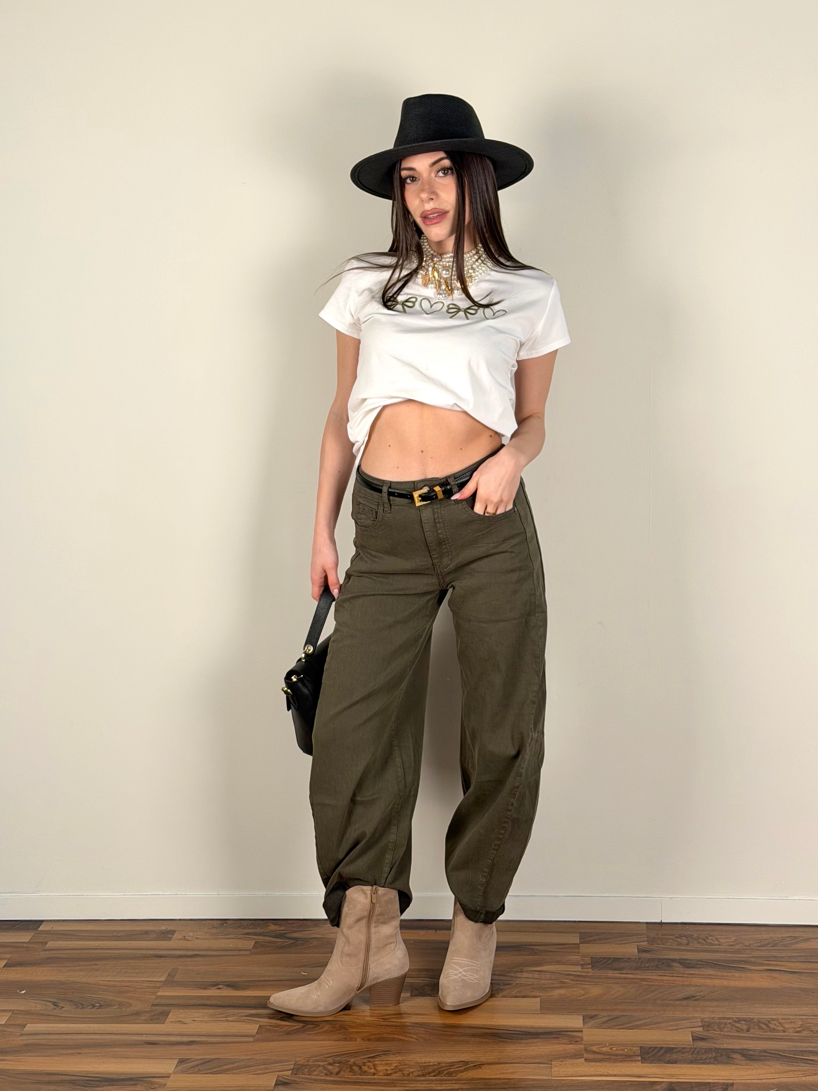 T-shirt fiocchi e cuori