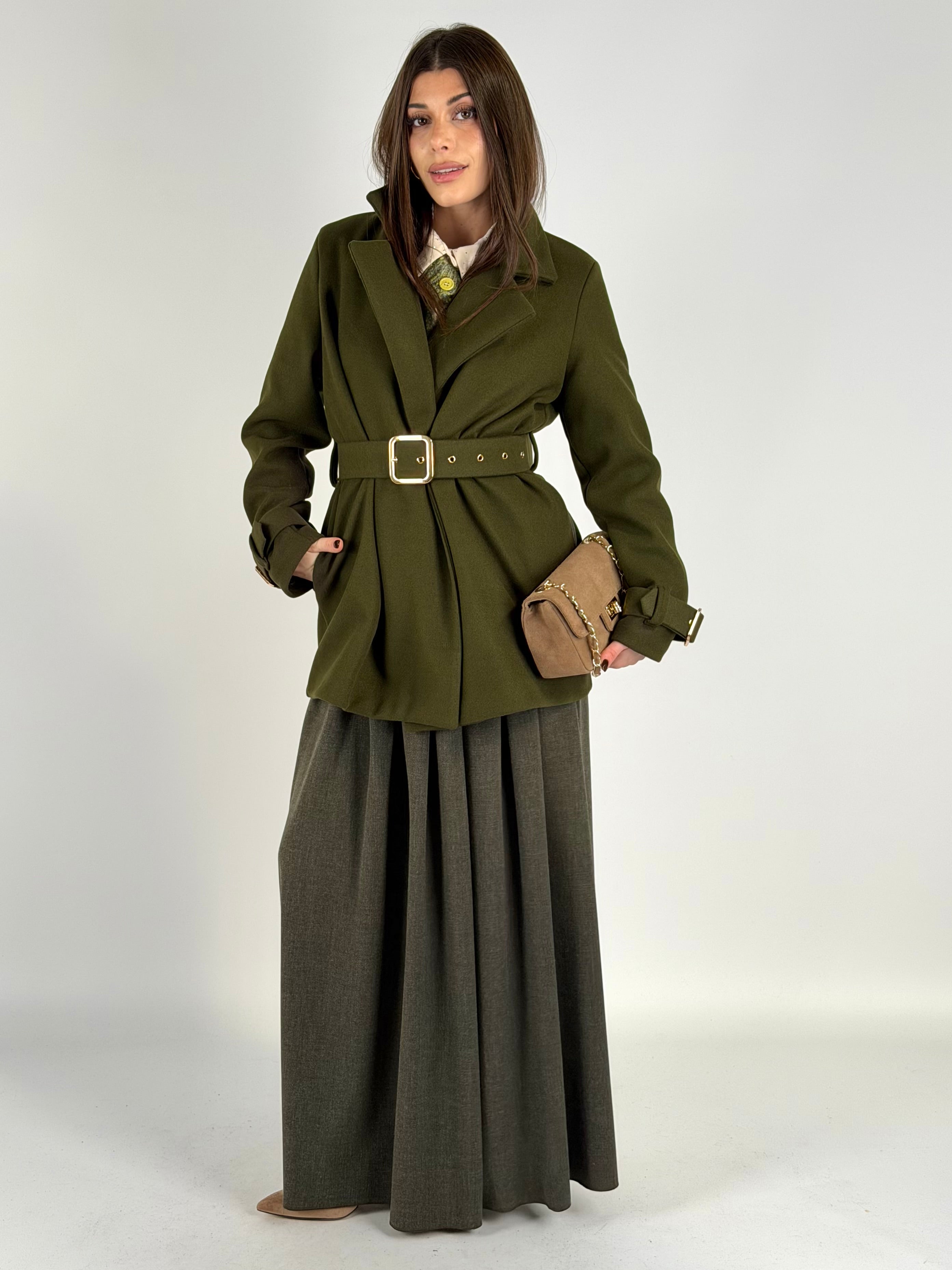 Cappotto Dorotea verde