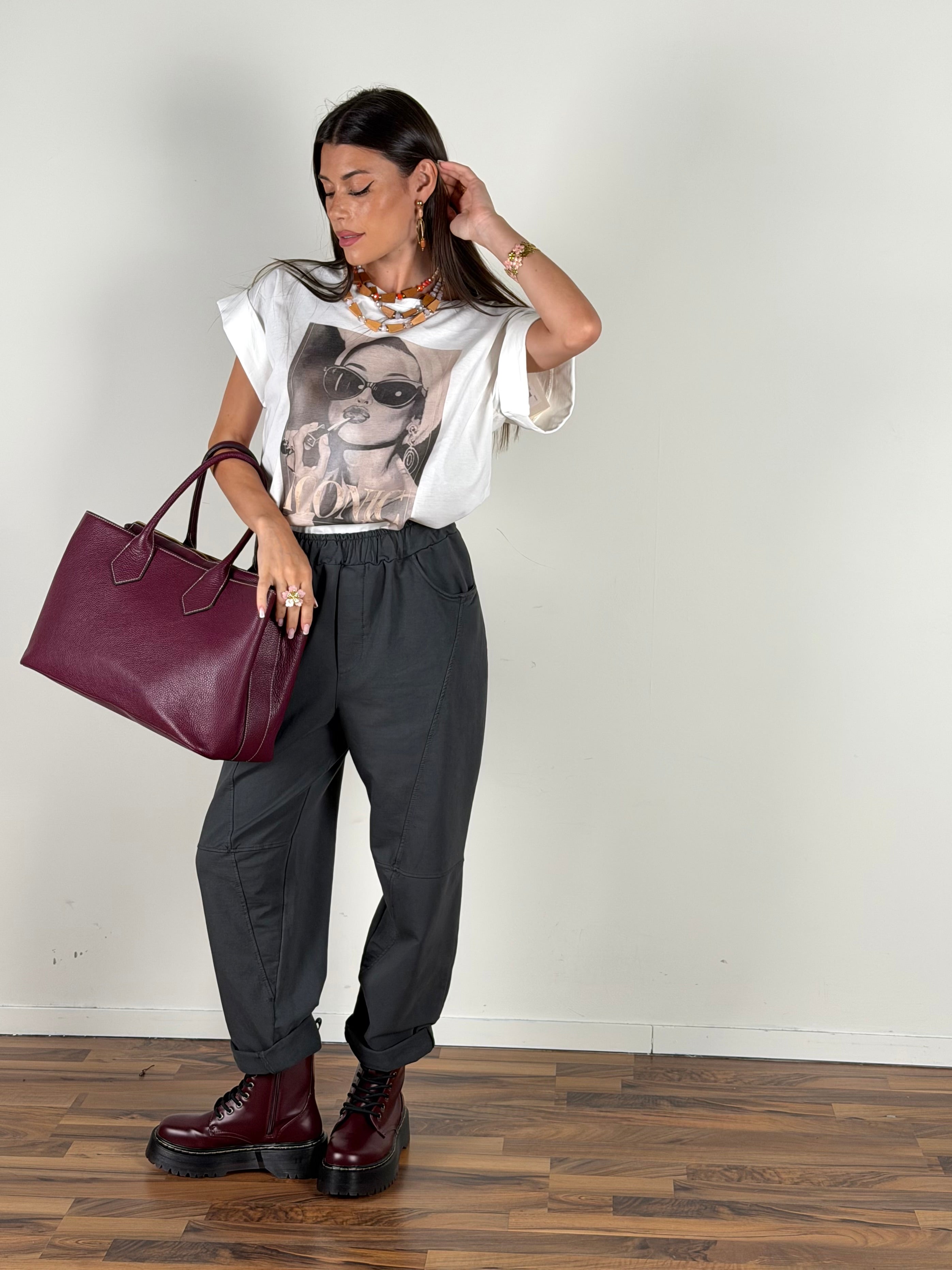 Pantalone Divine grigio