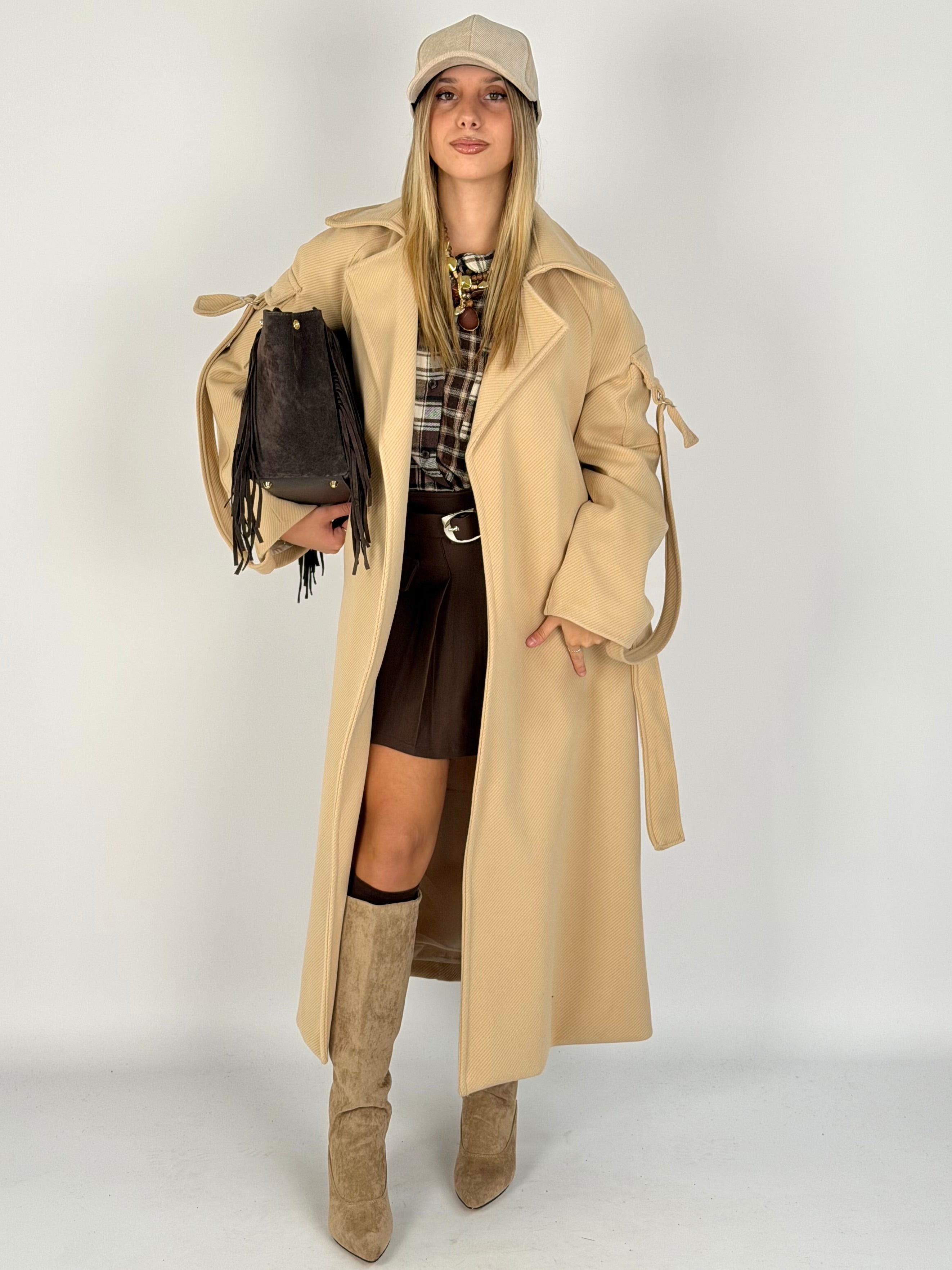 Cappotto Alessia beige