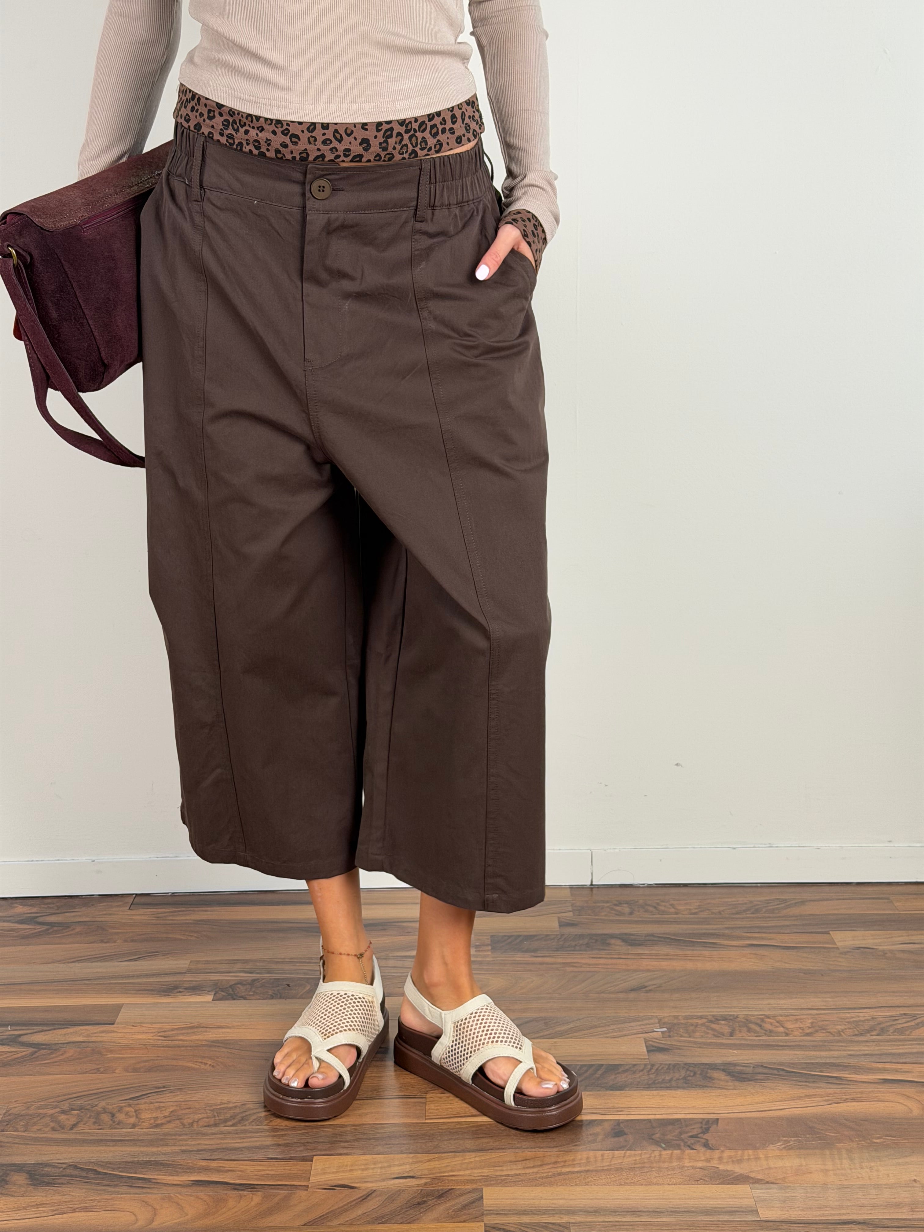Pantalone Jasmine moro
