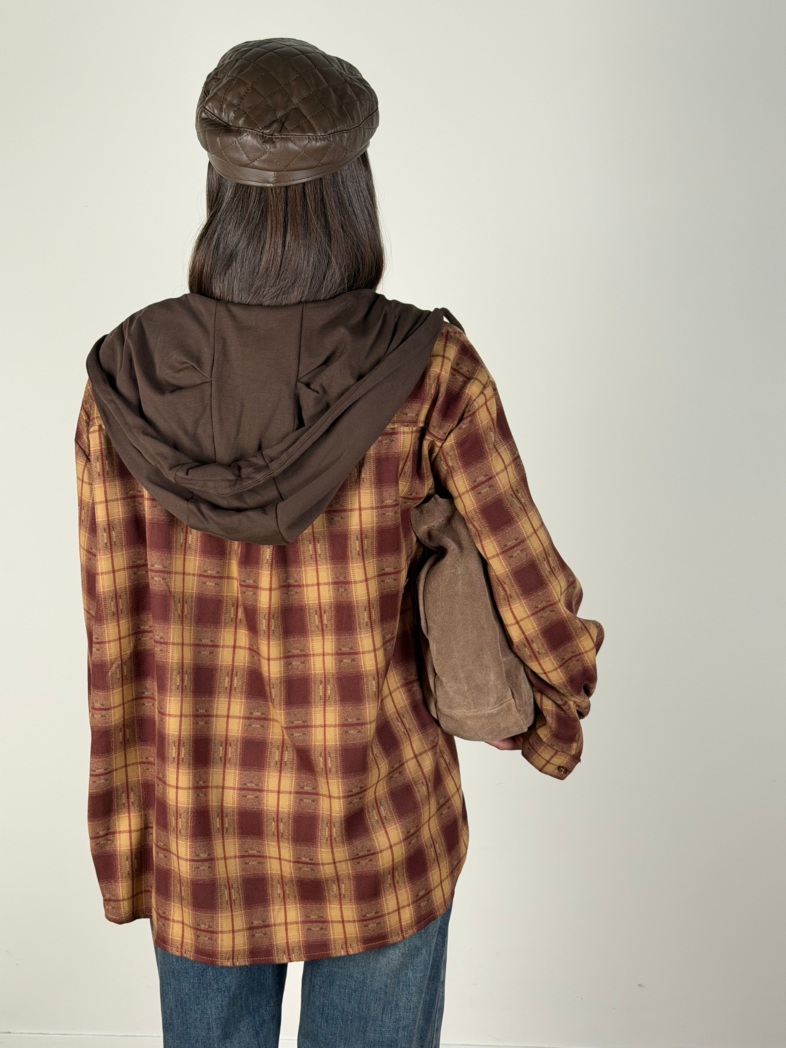 Camicia Check Street Bordeaux