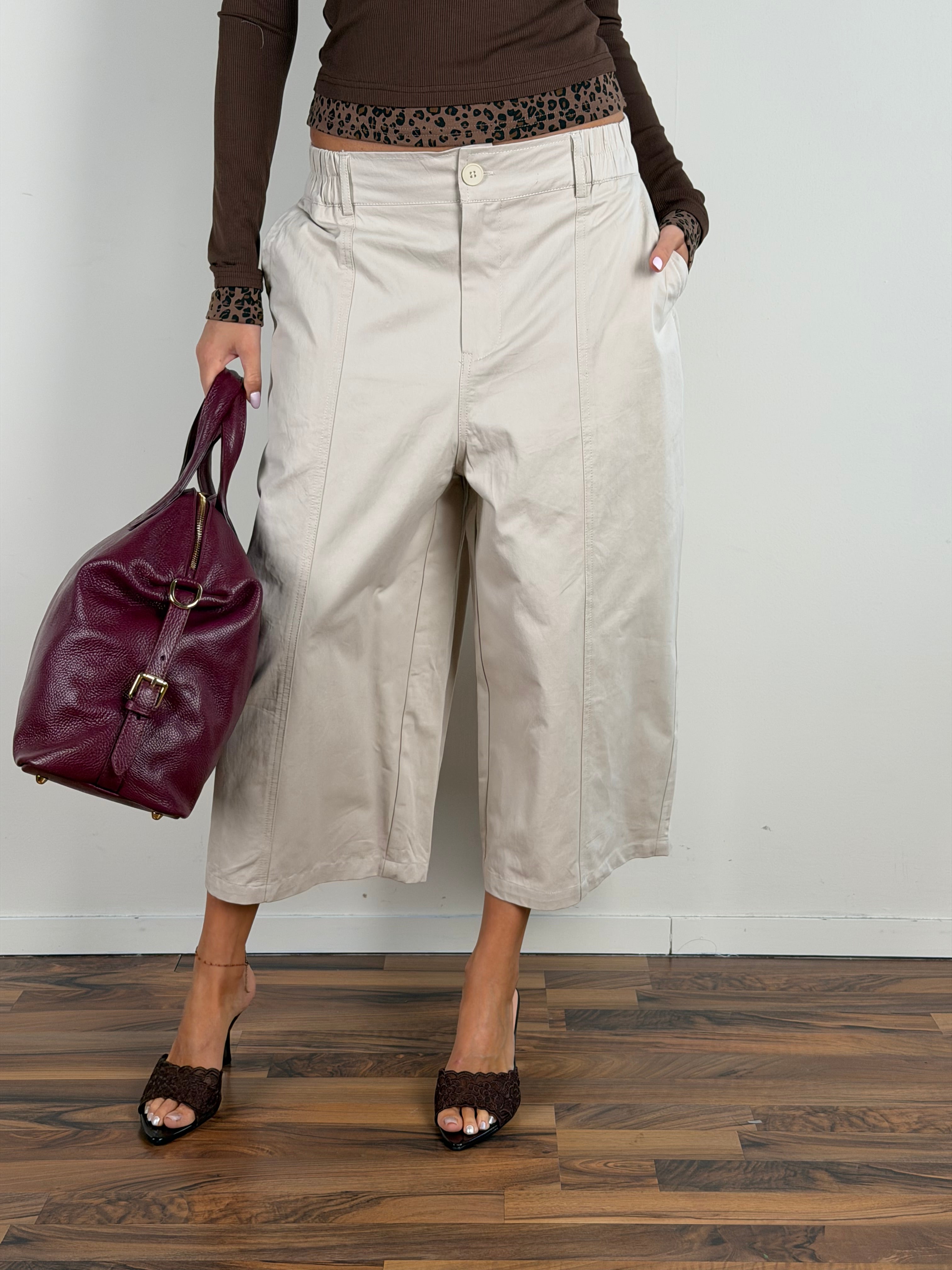 Pantalone Jasmine beige