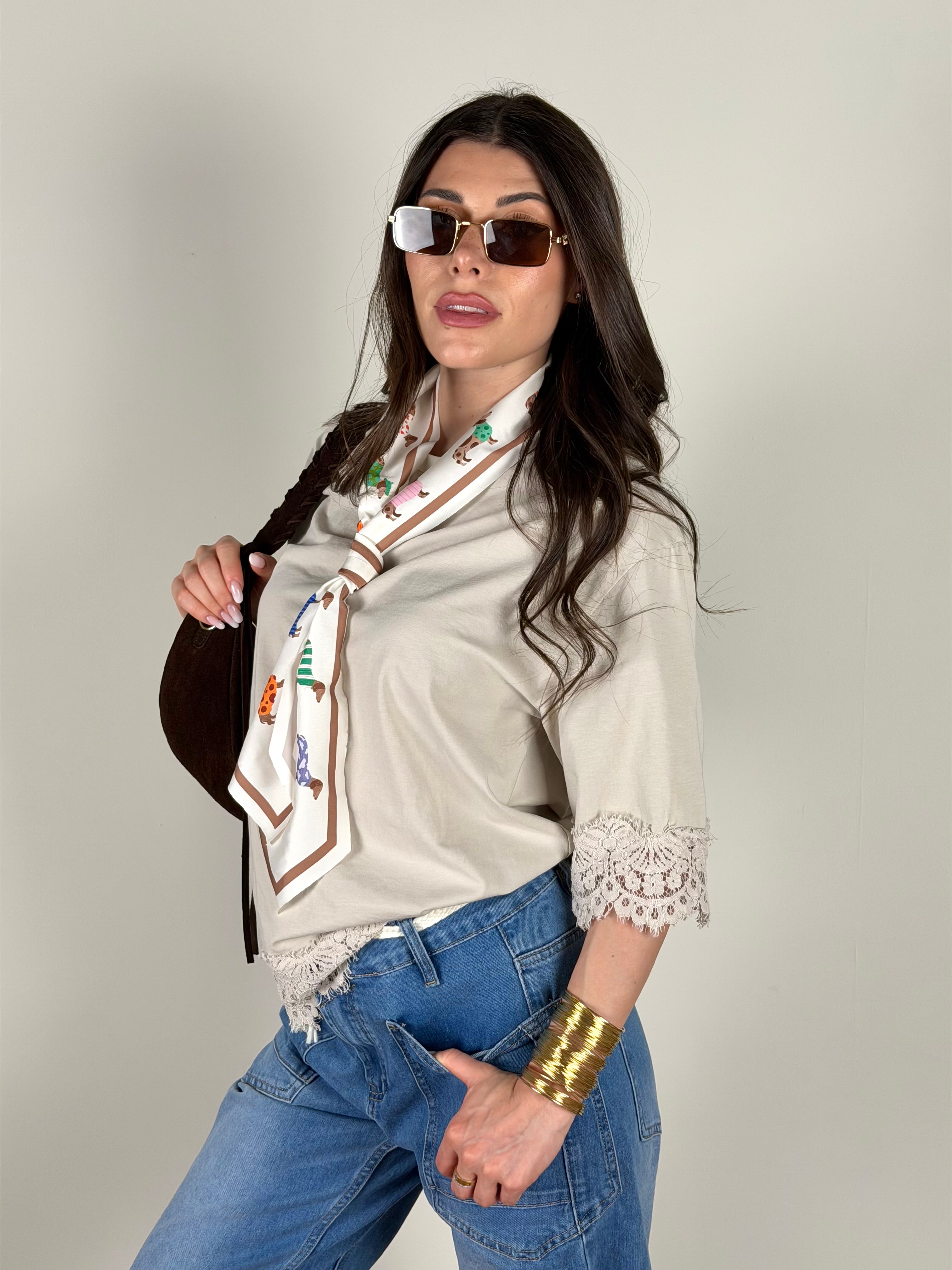 T-shirt Lara beige