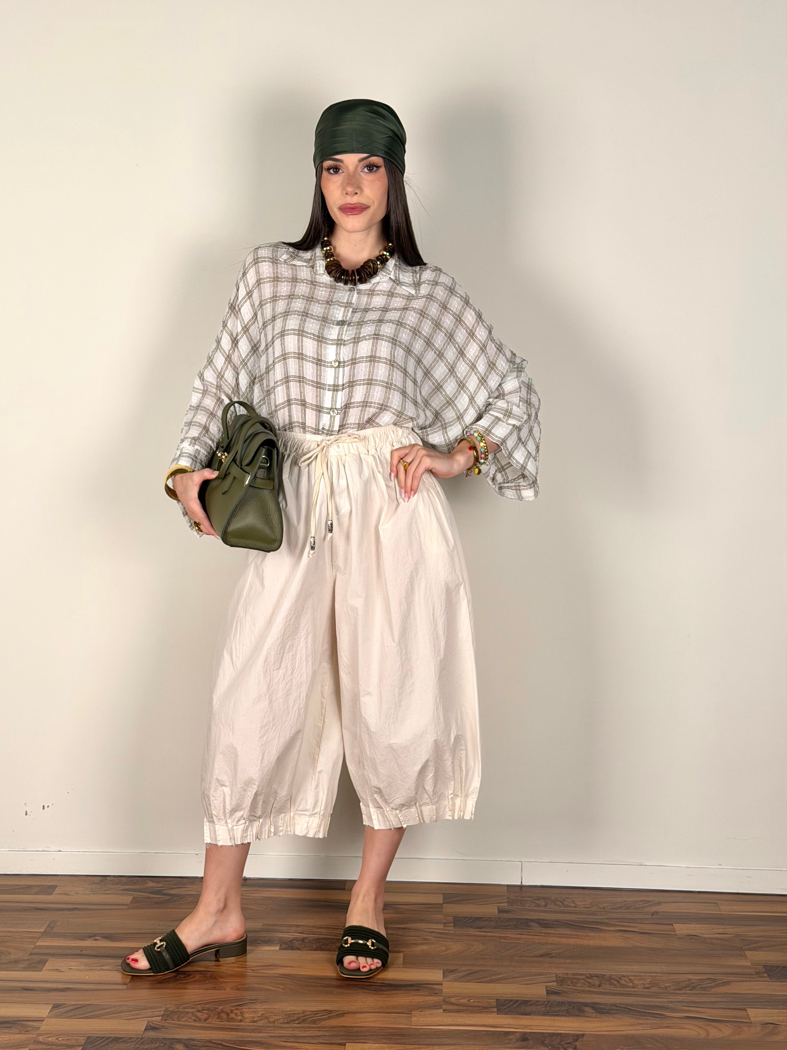 Camicia Grace beige
