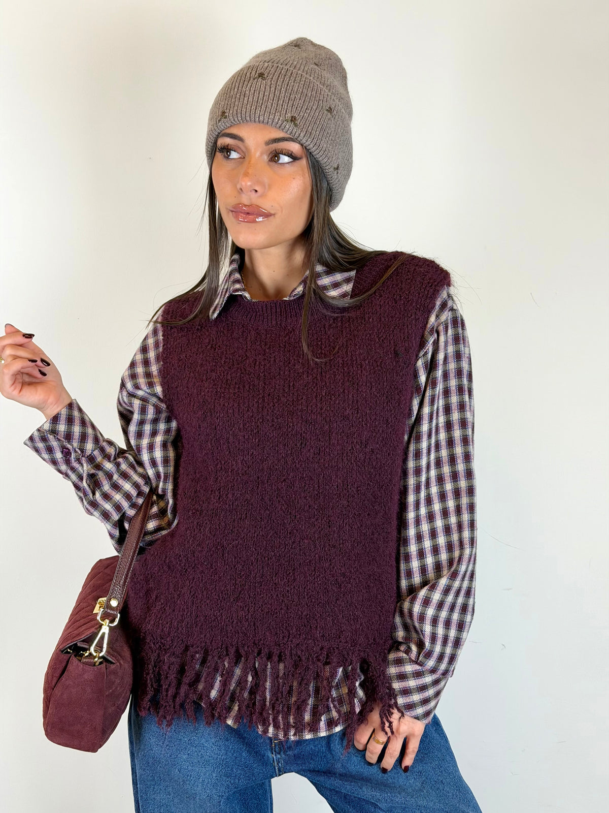 Maglia Boulevard bordeaux
