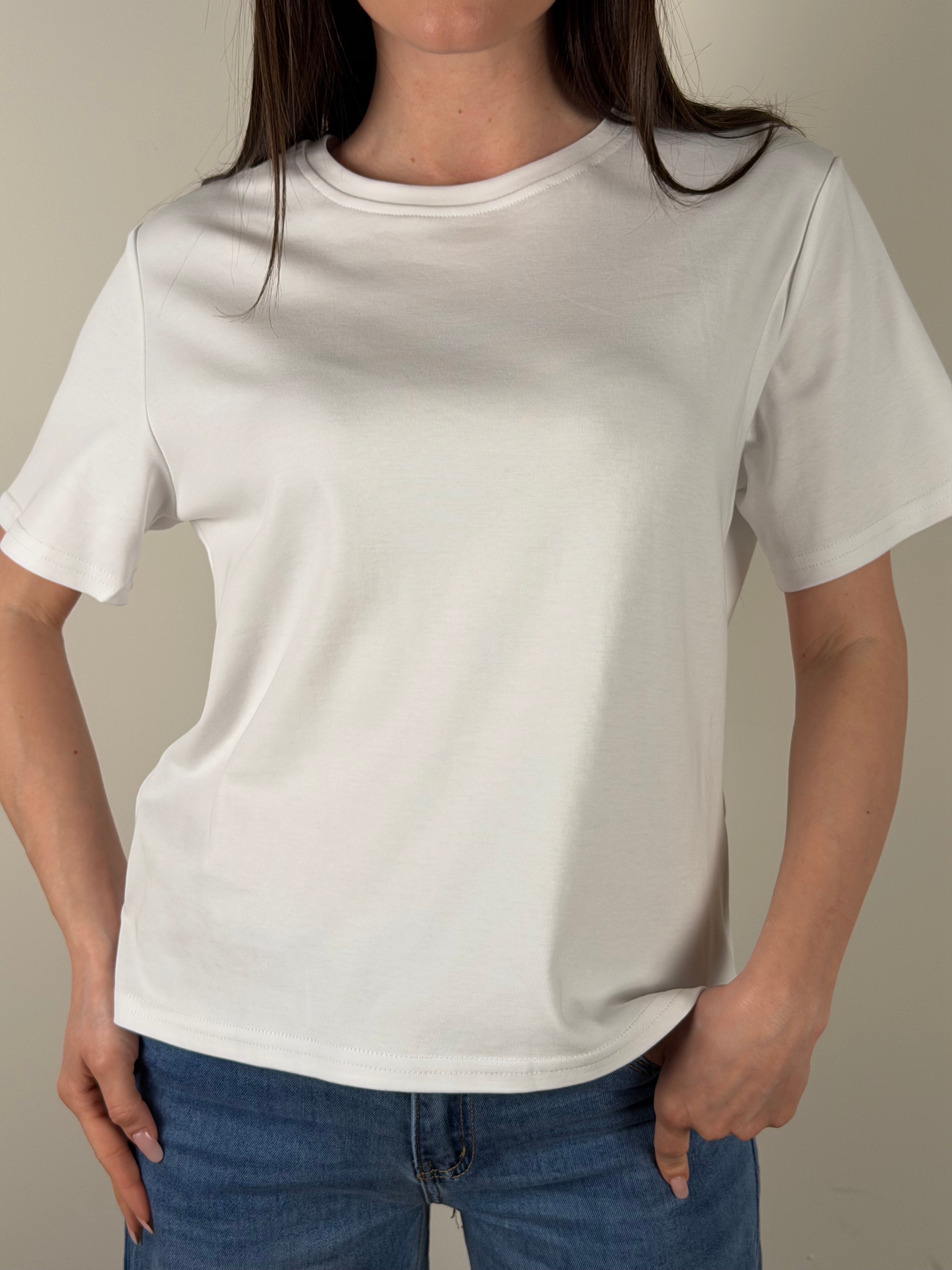 T-shirt Sorrento bianca