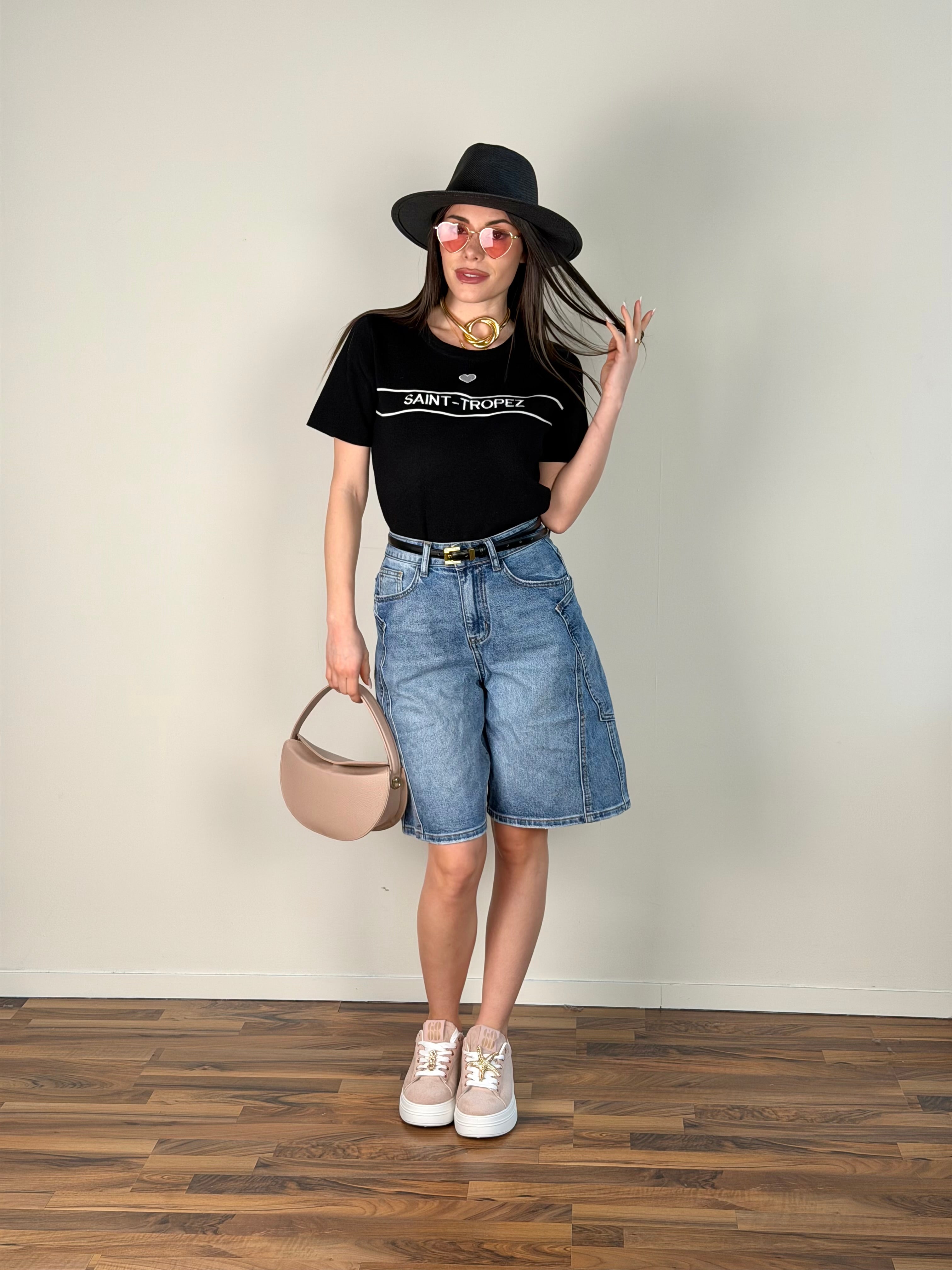 Maglia Saint-tropez nera