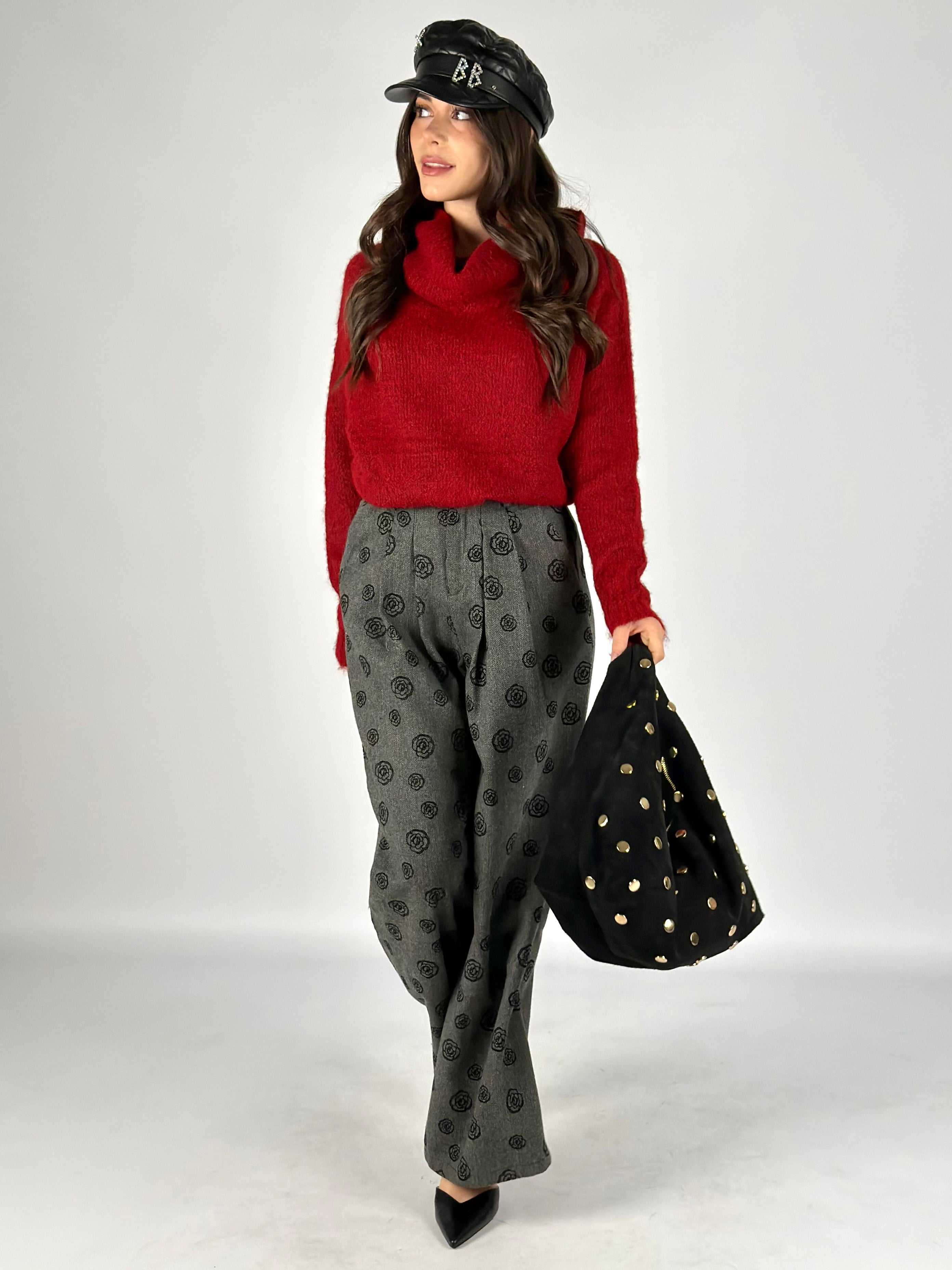 Pantalone Helena nero