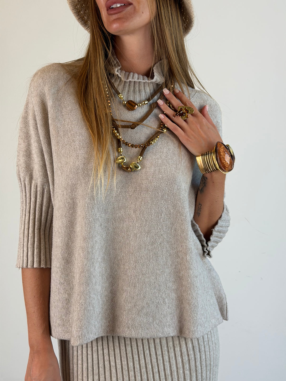Maglia Jacqueline beige