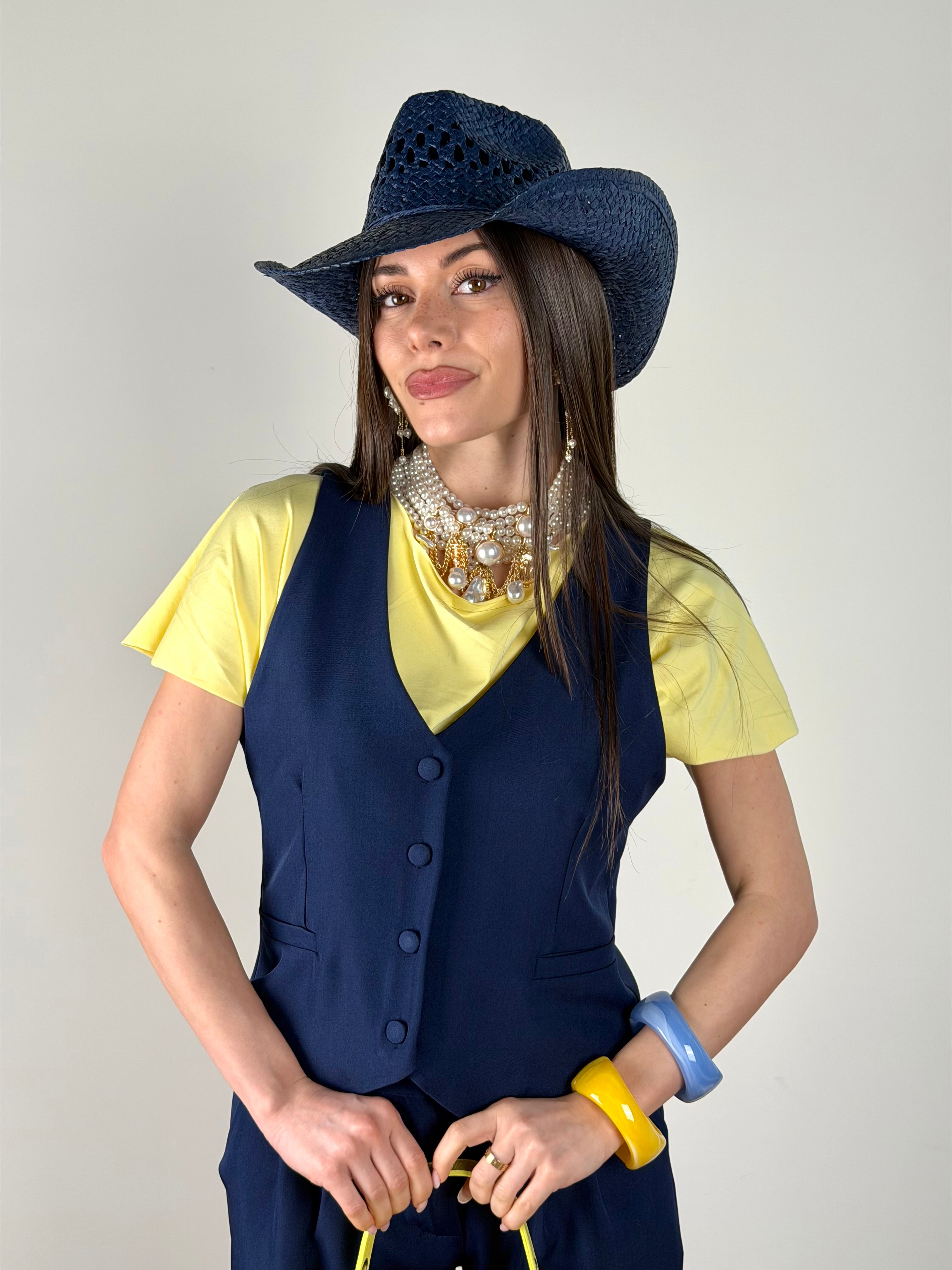 Gilet Luxe blu