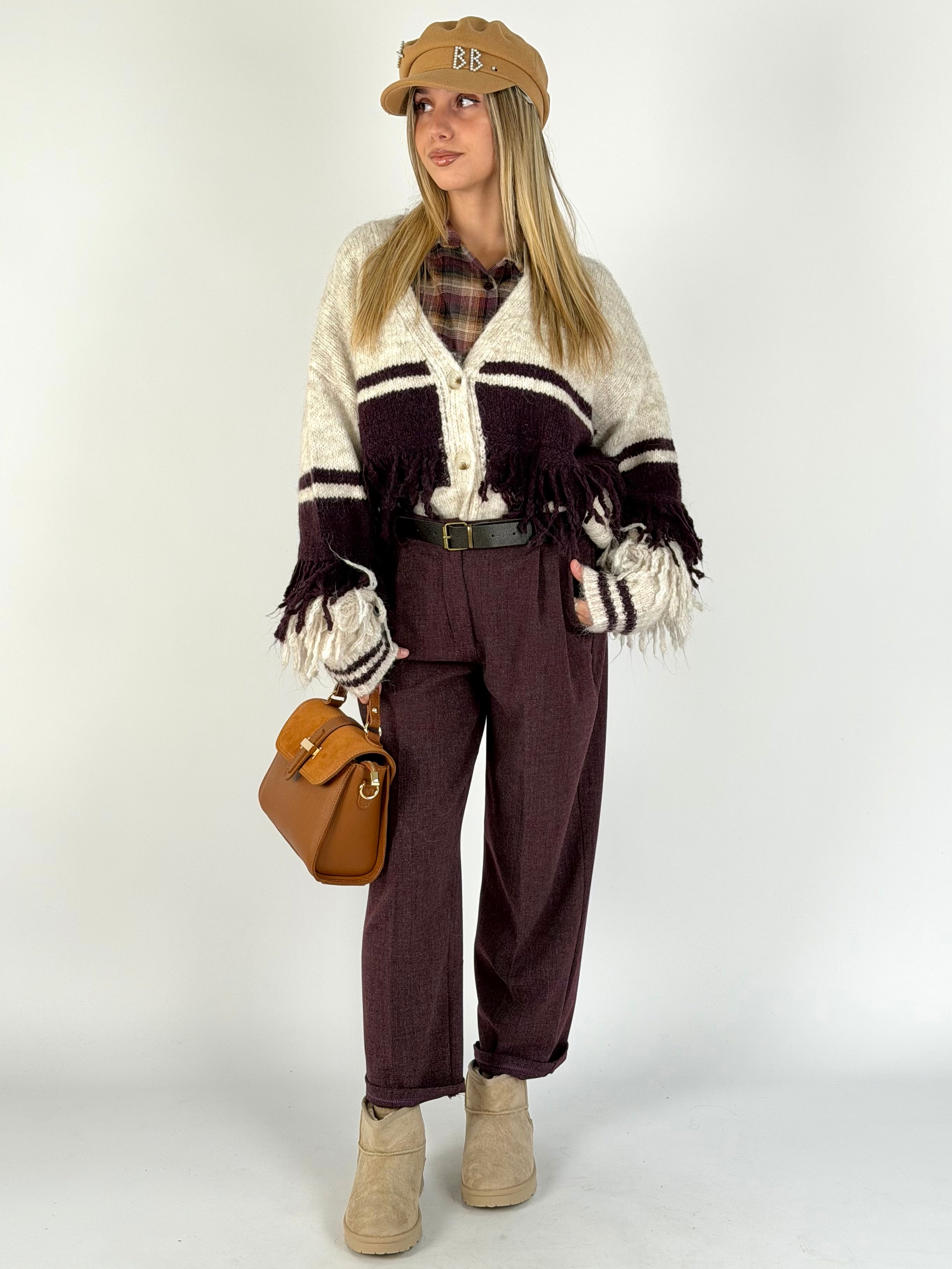 Maglia Mirea bordeaux