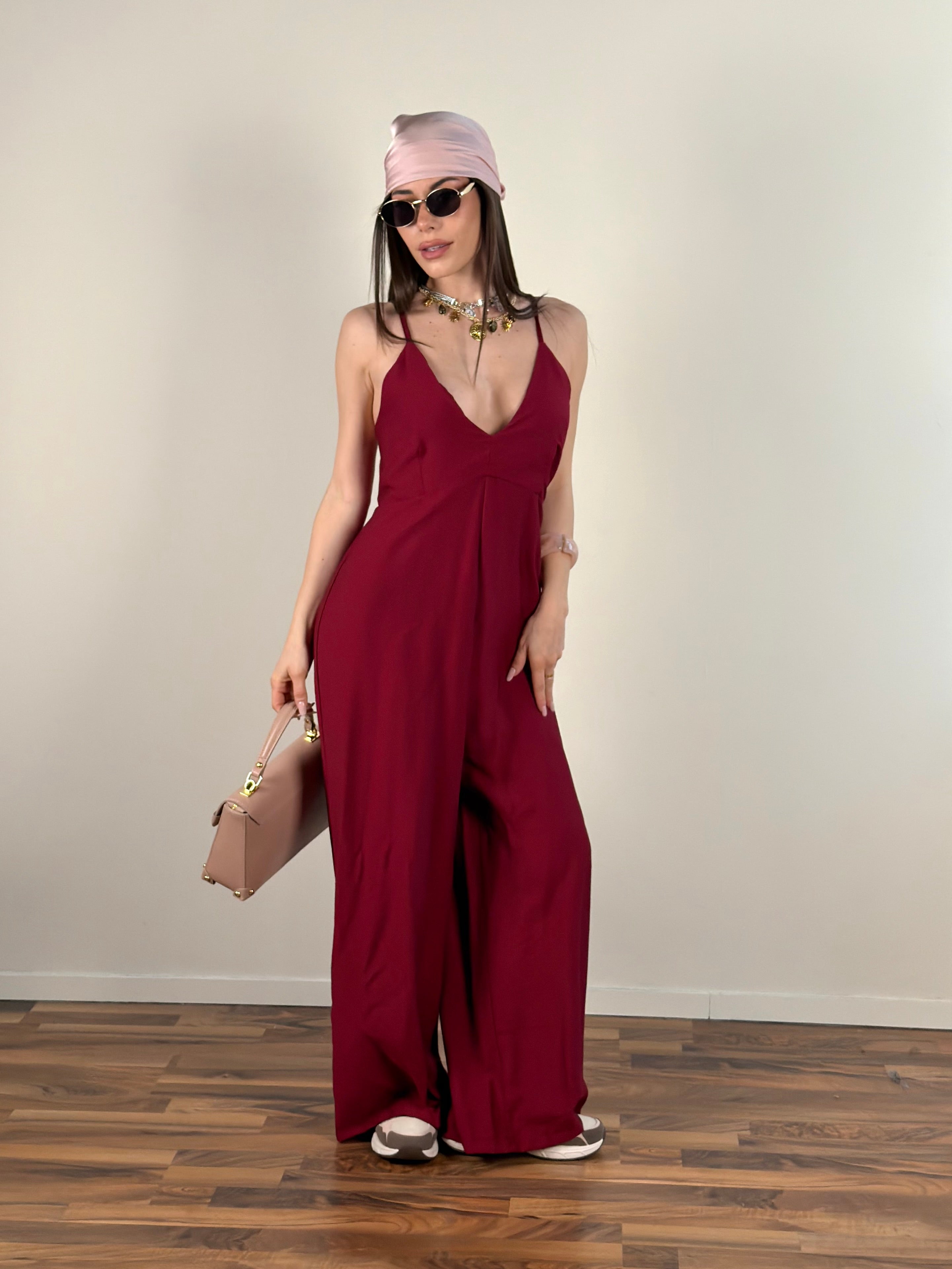 Tuta Cora bordeaux