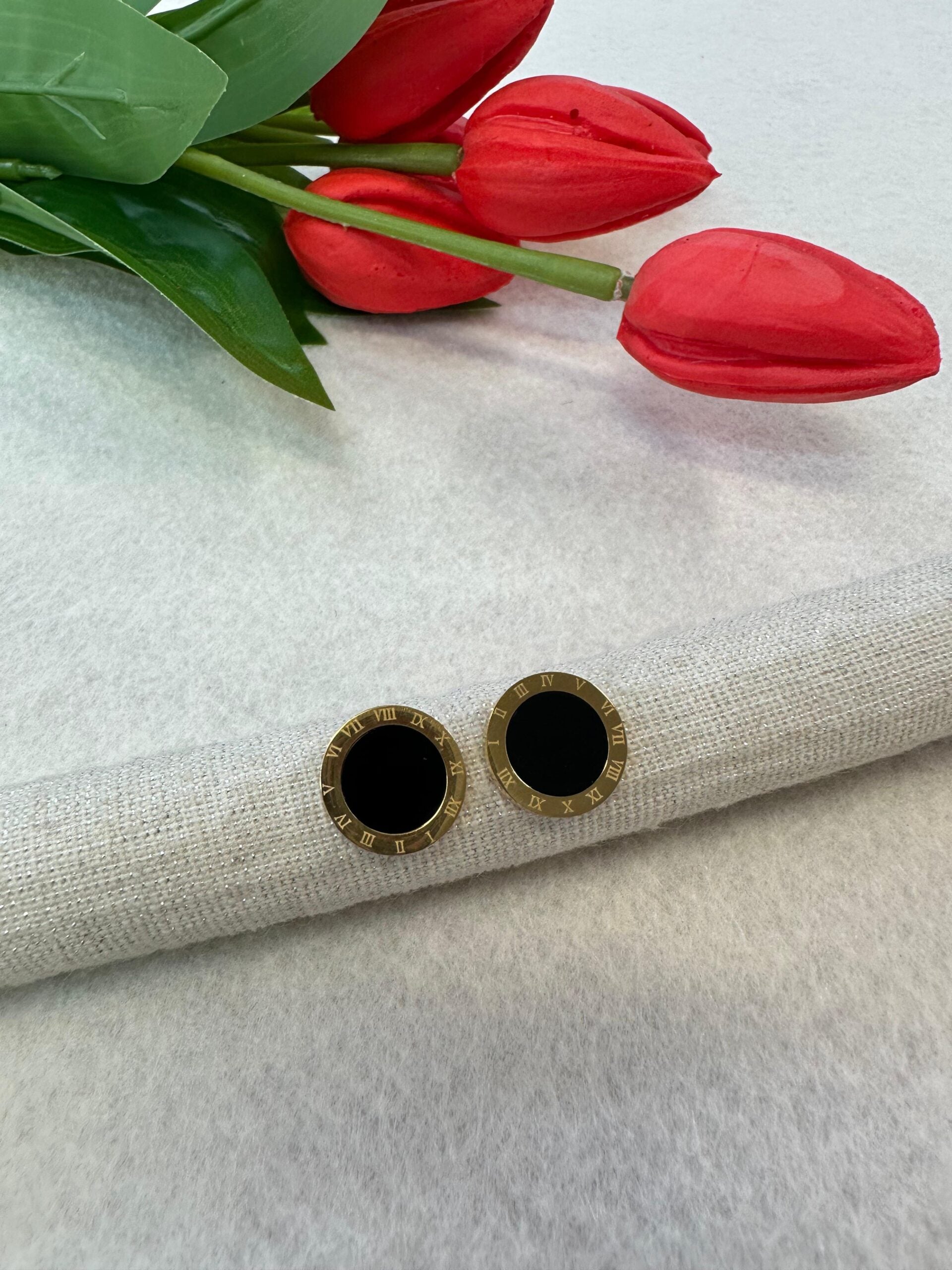 Orecchini clock grande