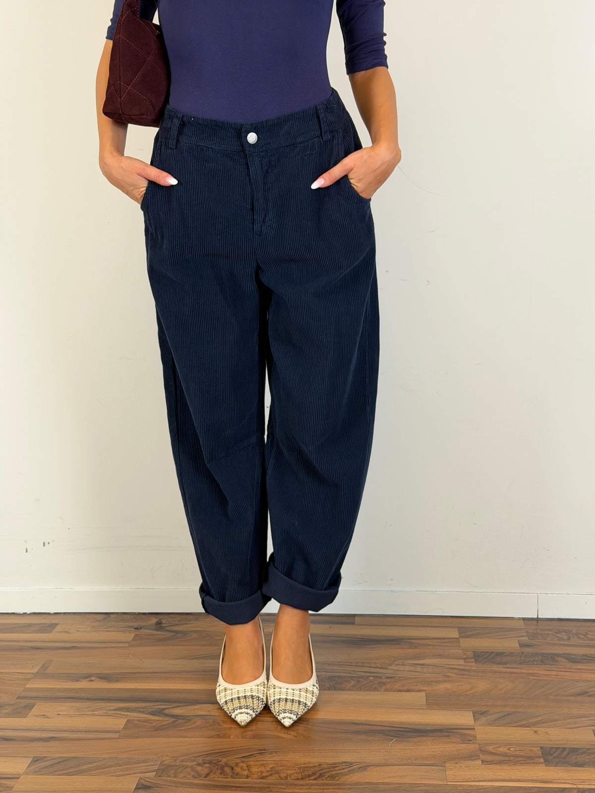 Pantalone Autunno blu