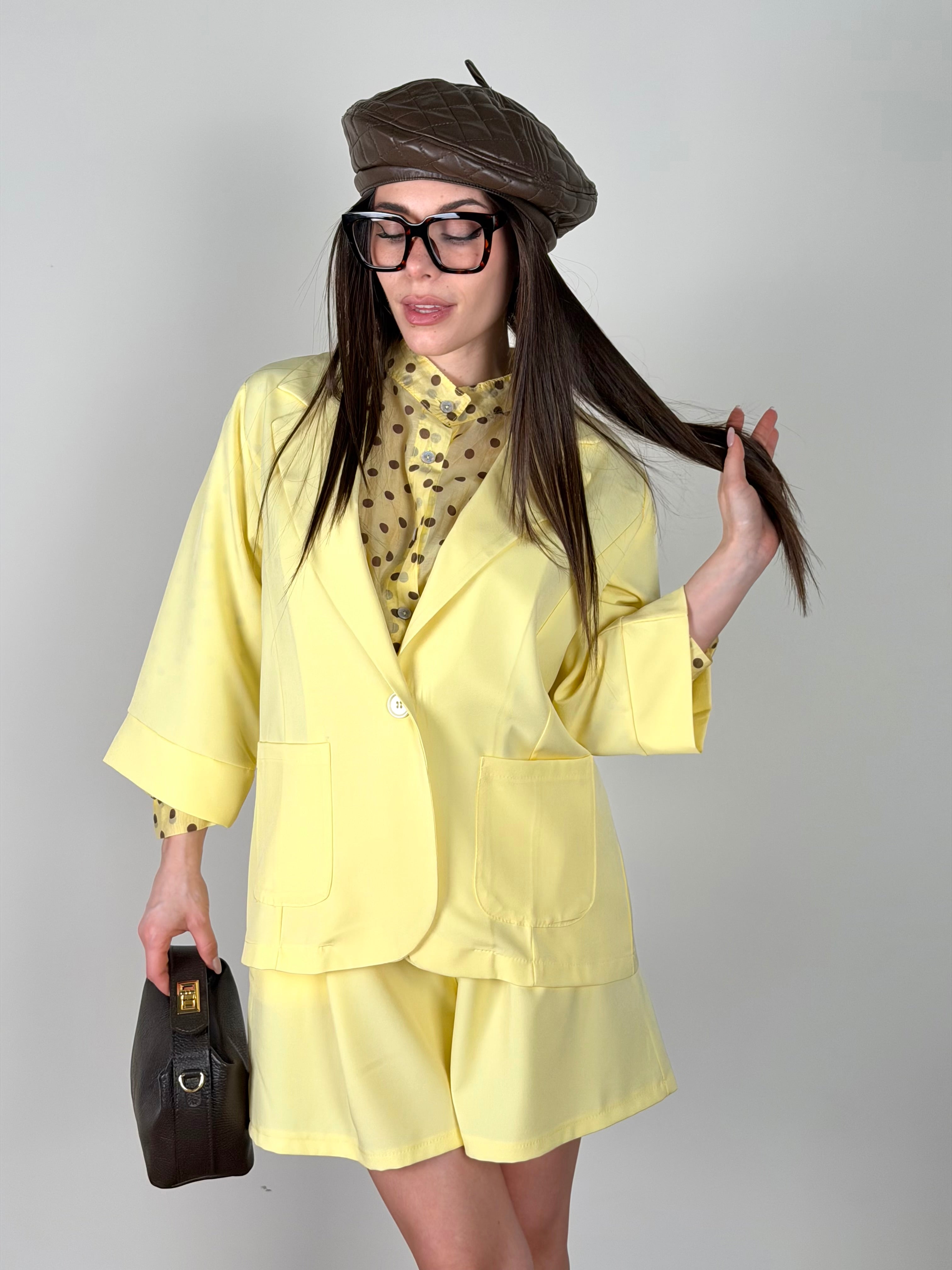 Completo Leila giallo