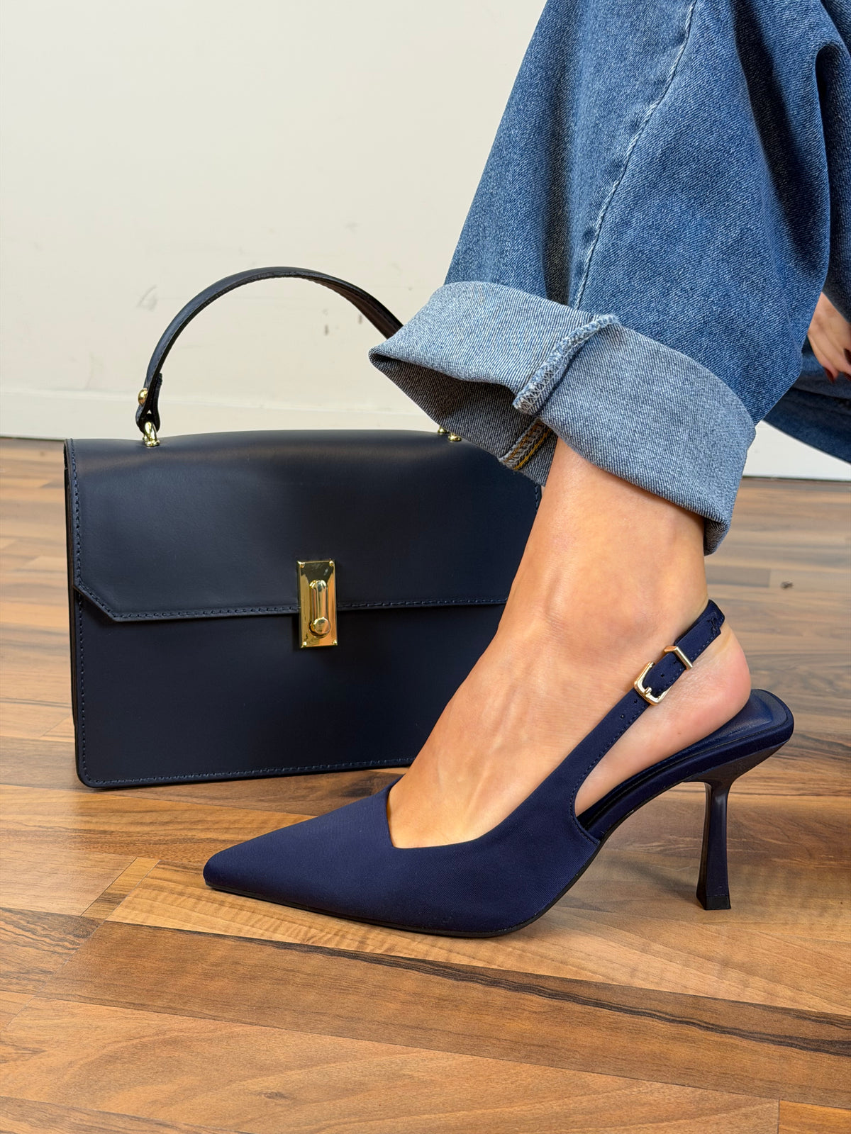 Décolleté Royal blu