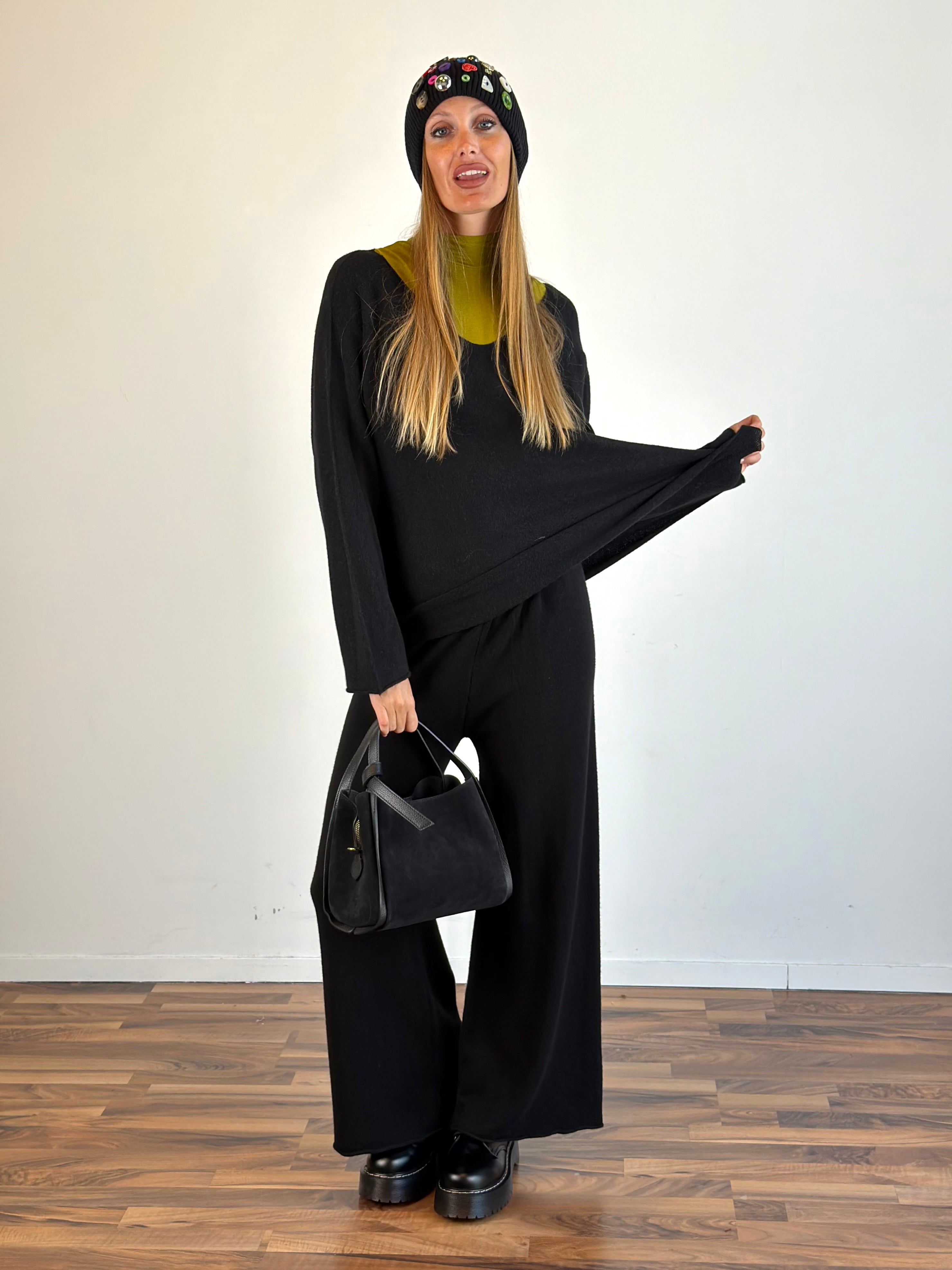 Maglia Sheila regular nero