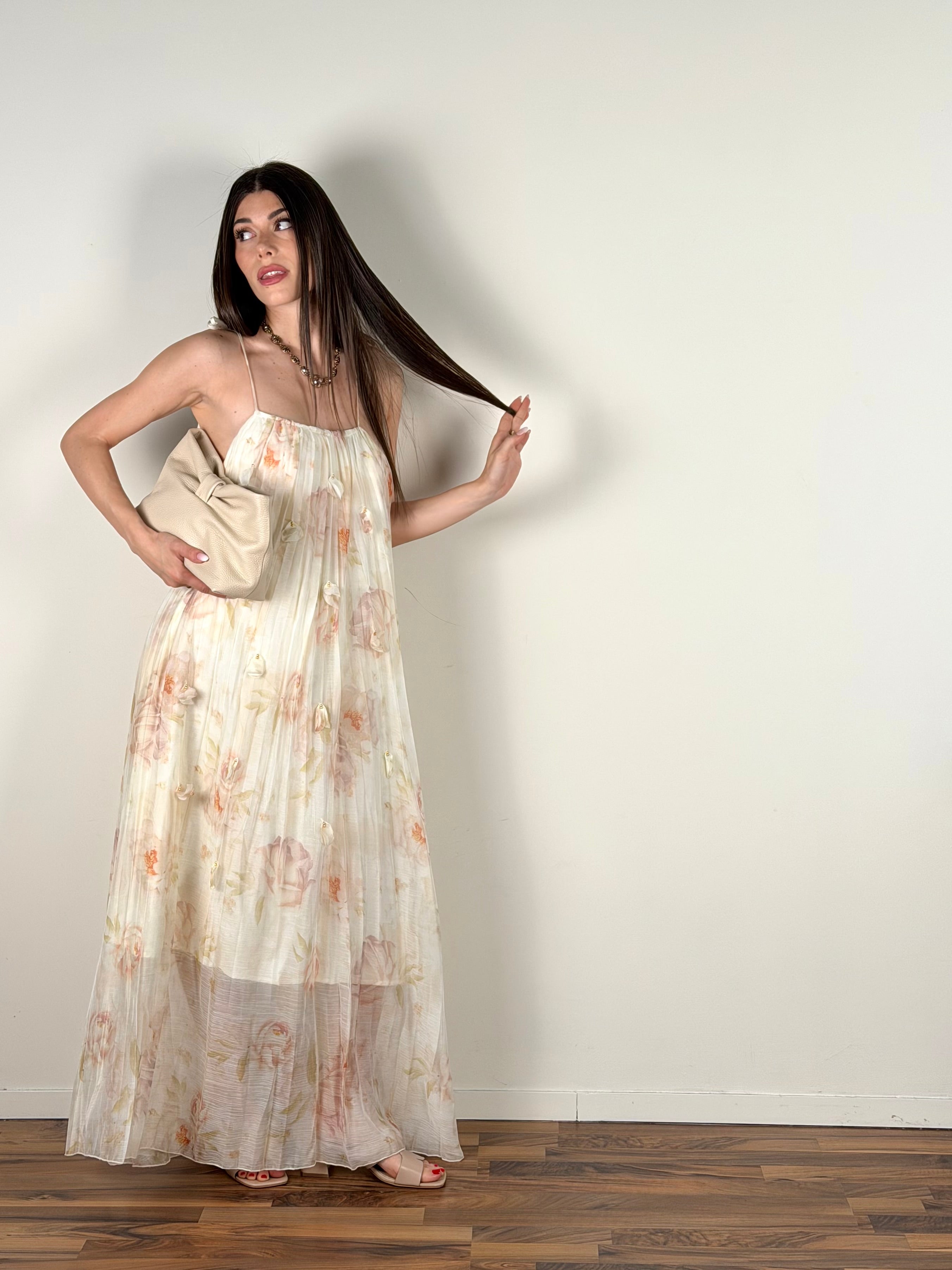 Abito Fiordaliso beige