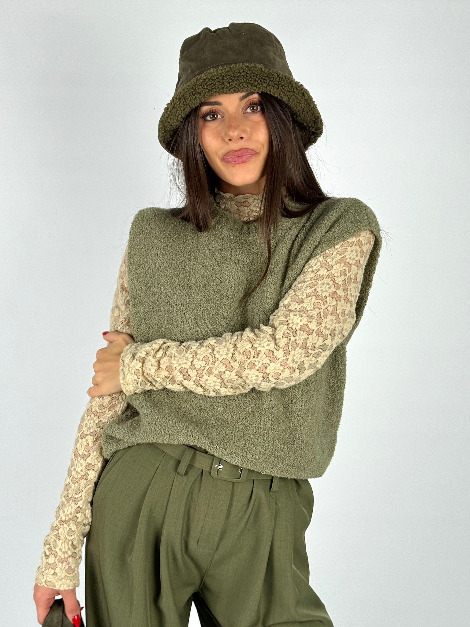 Gilet Lory verde