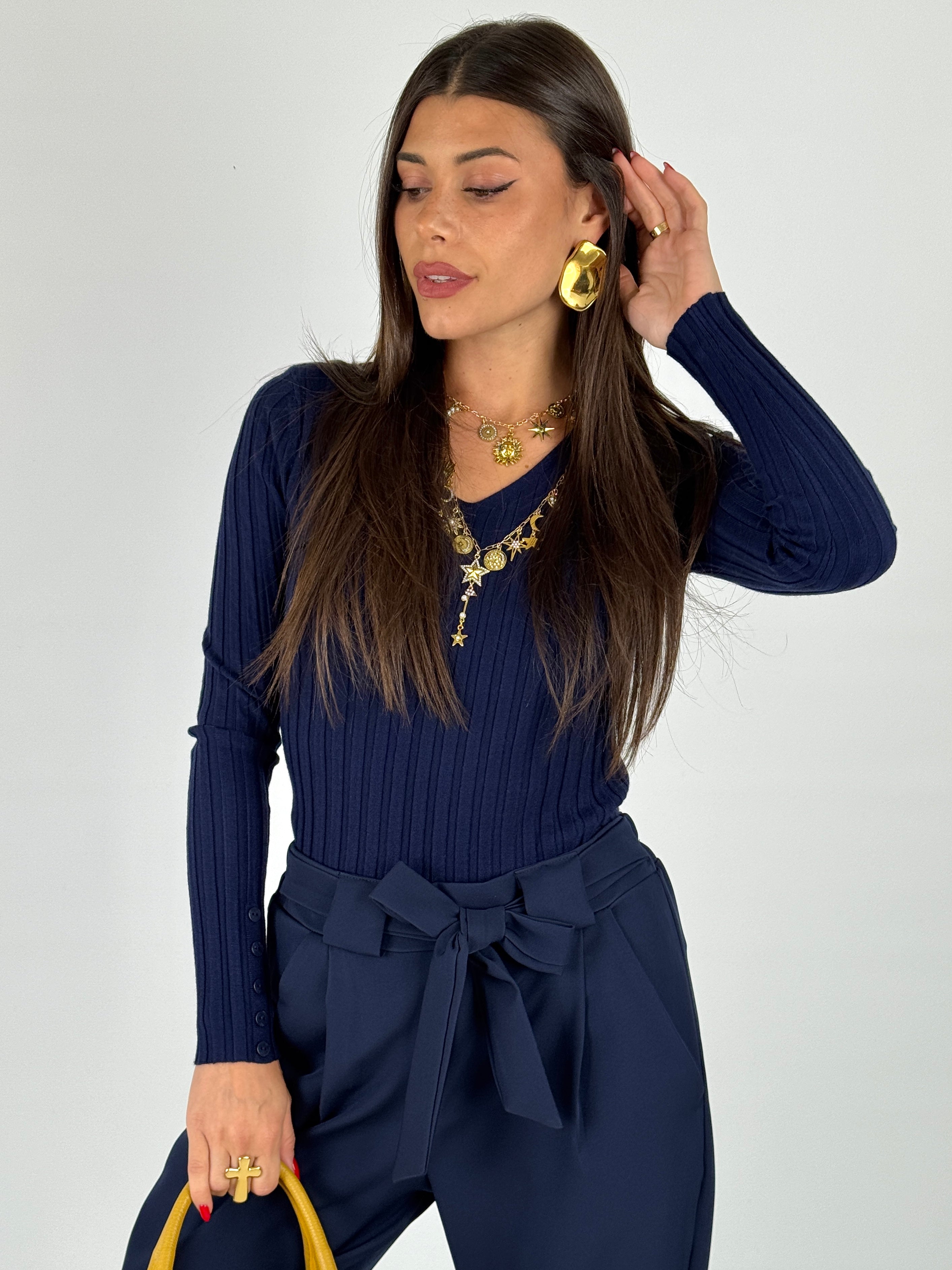 Maglia Amira blu notte