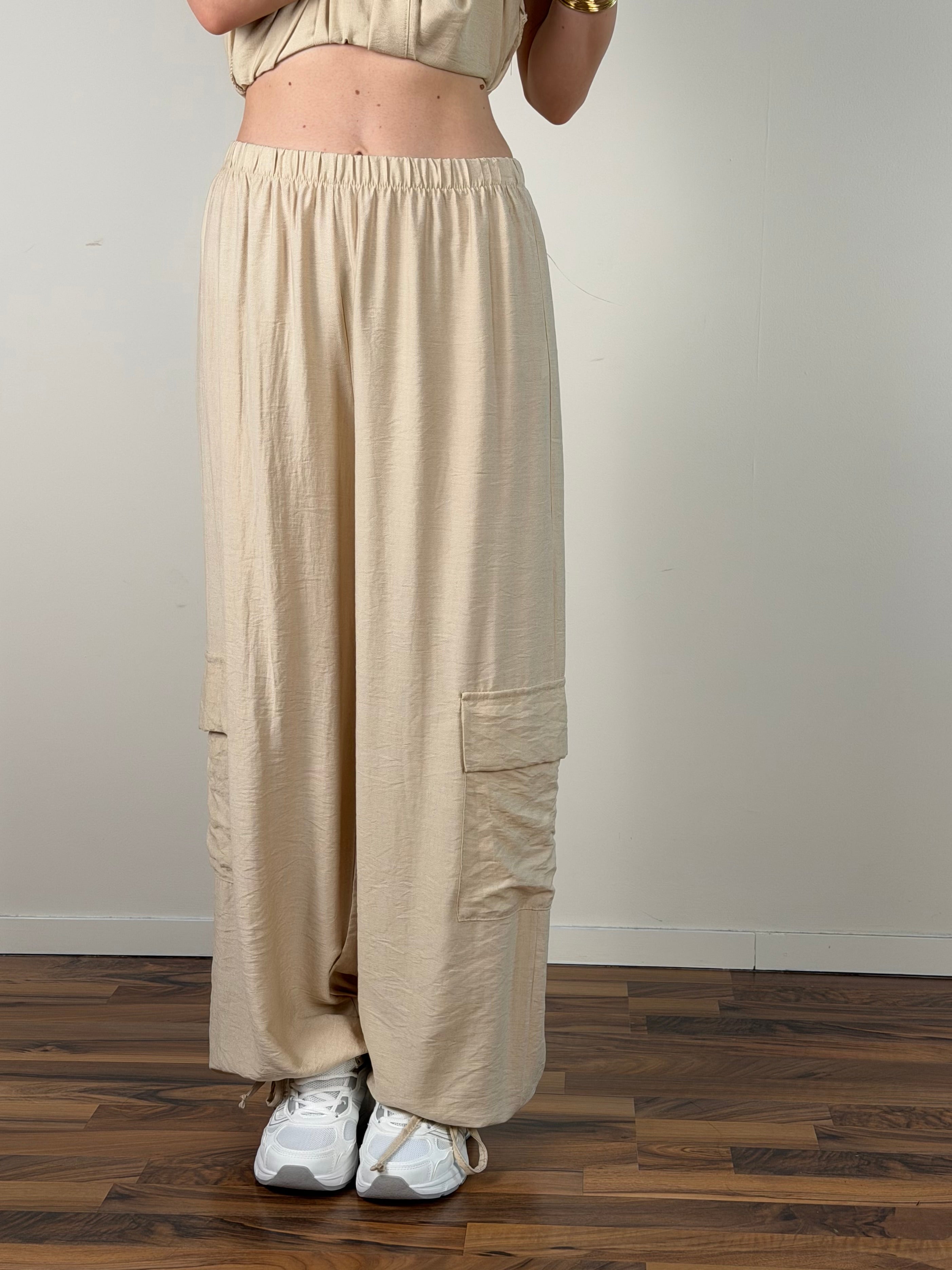 Pantalone Twist beige